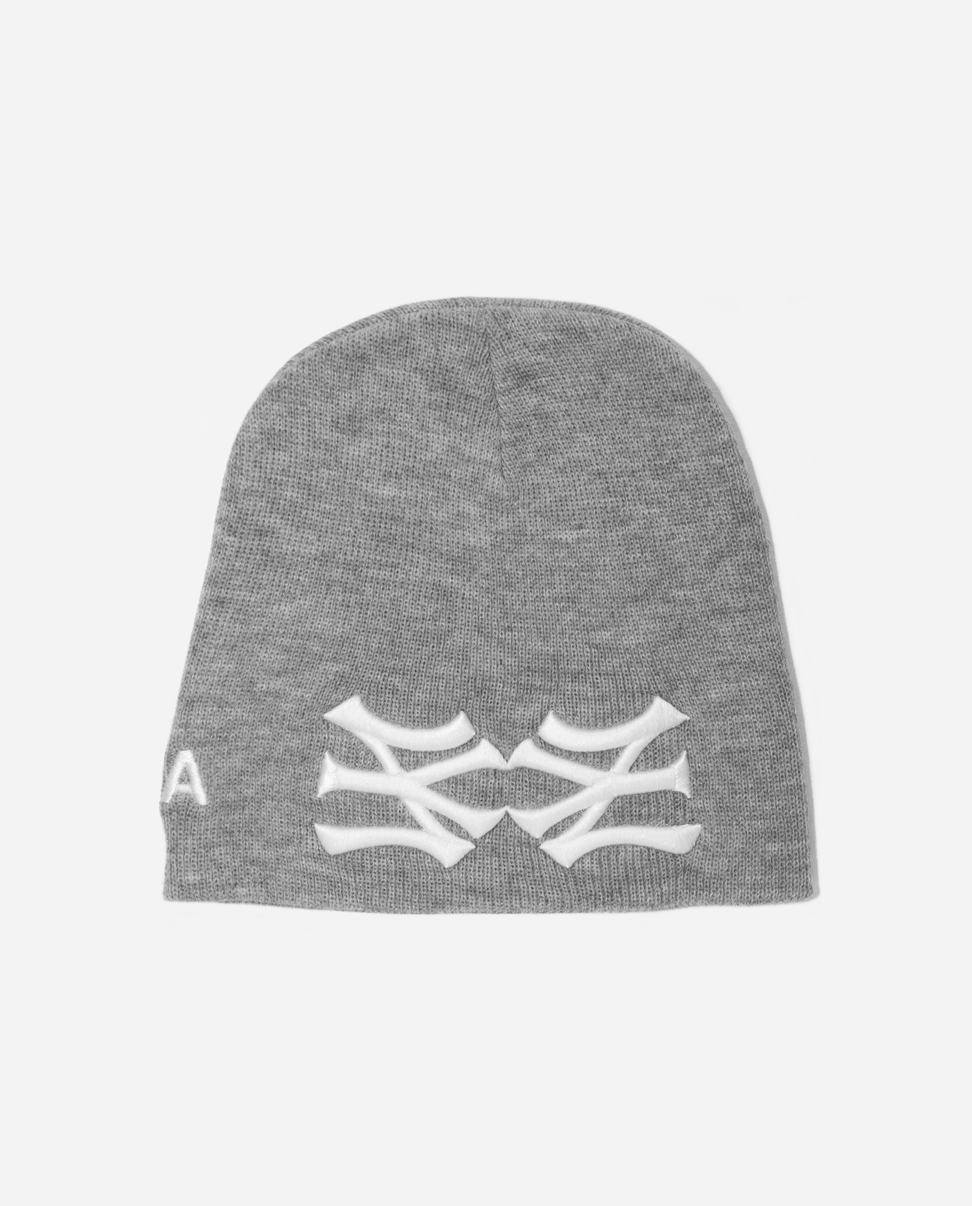 NY NY SKULL CAP (GREY)