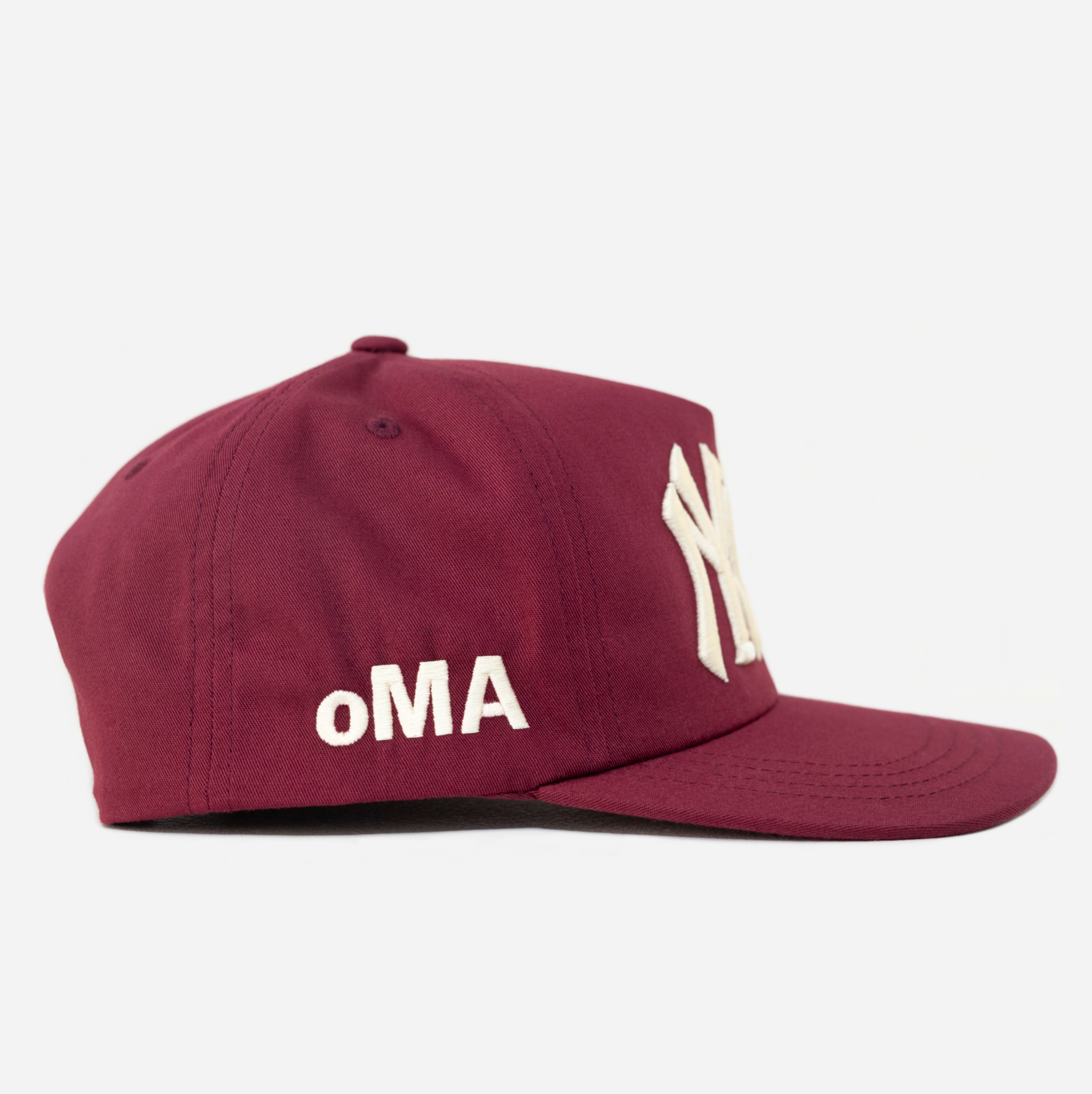 NY NY HAT (BURGUNDY)