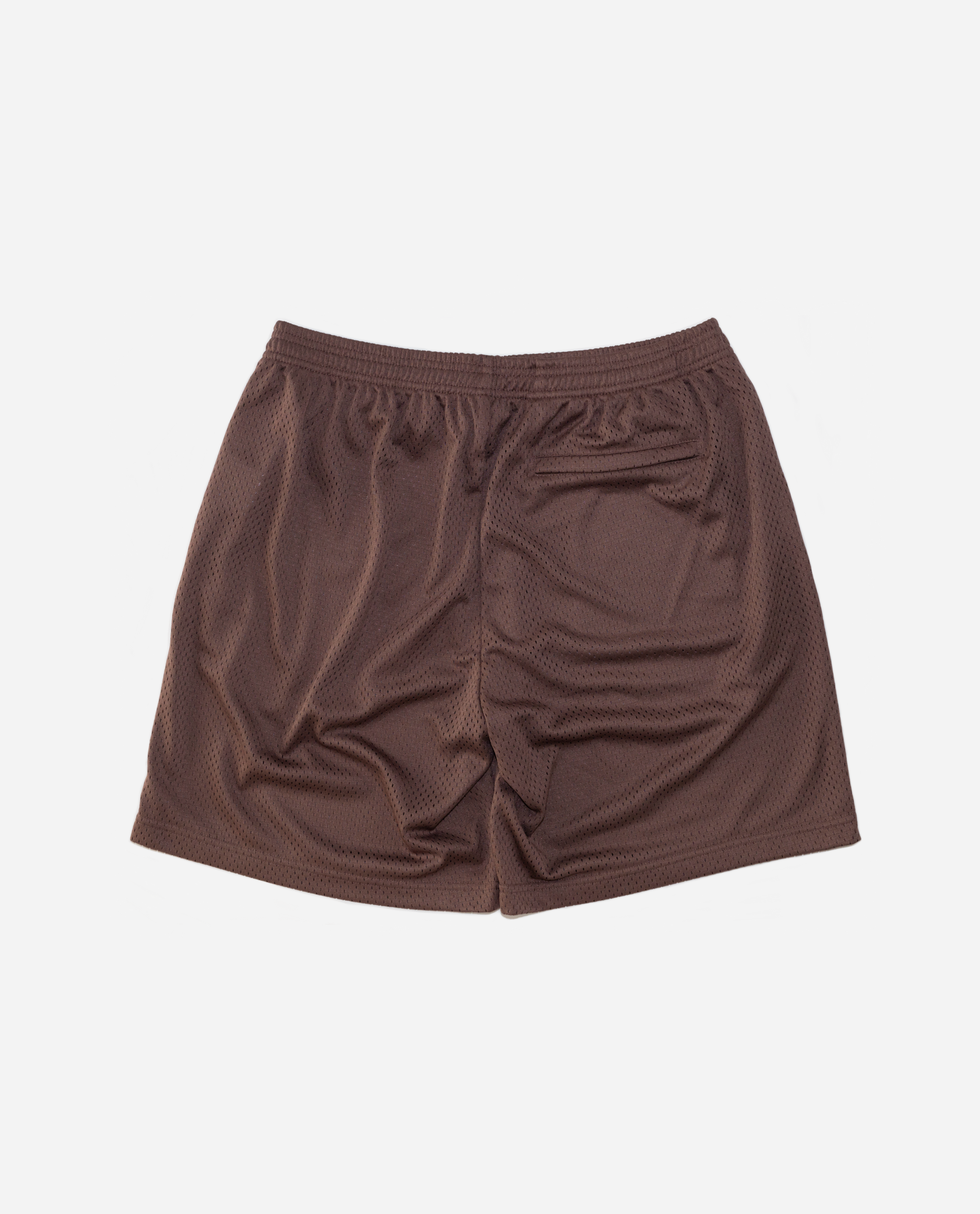 NEW YORK MESH SHORTS (BROWN)