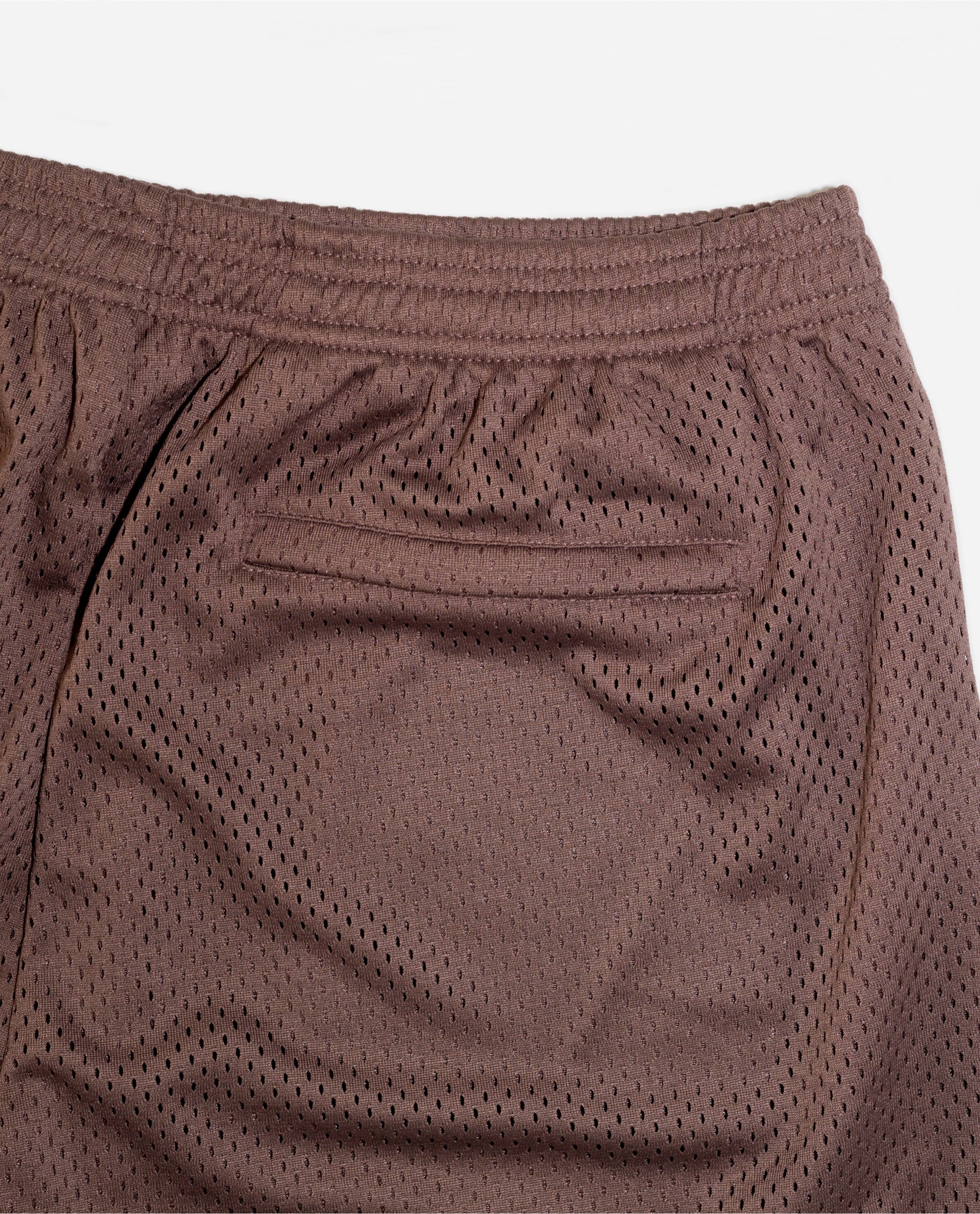 NEW YORK MESH SHORTS (BROWN)