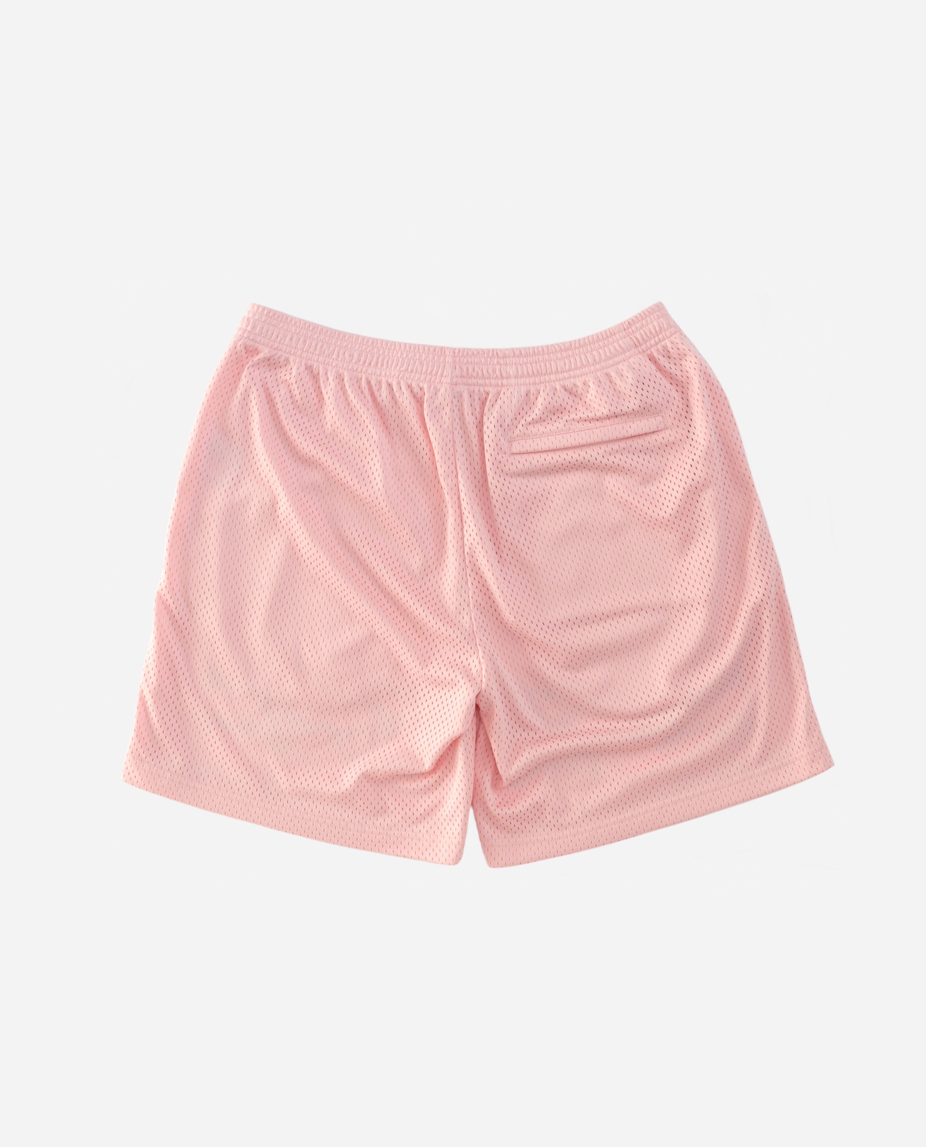 NEW YORK MESH SHORTS (PINK)