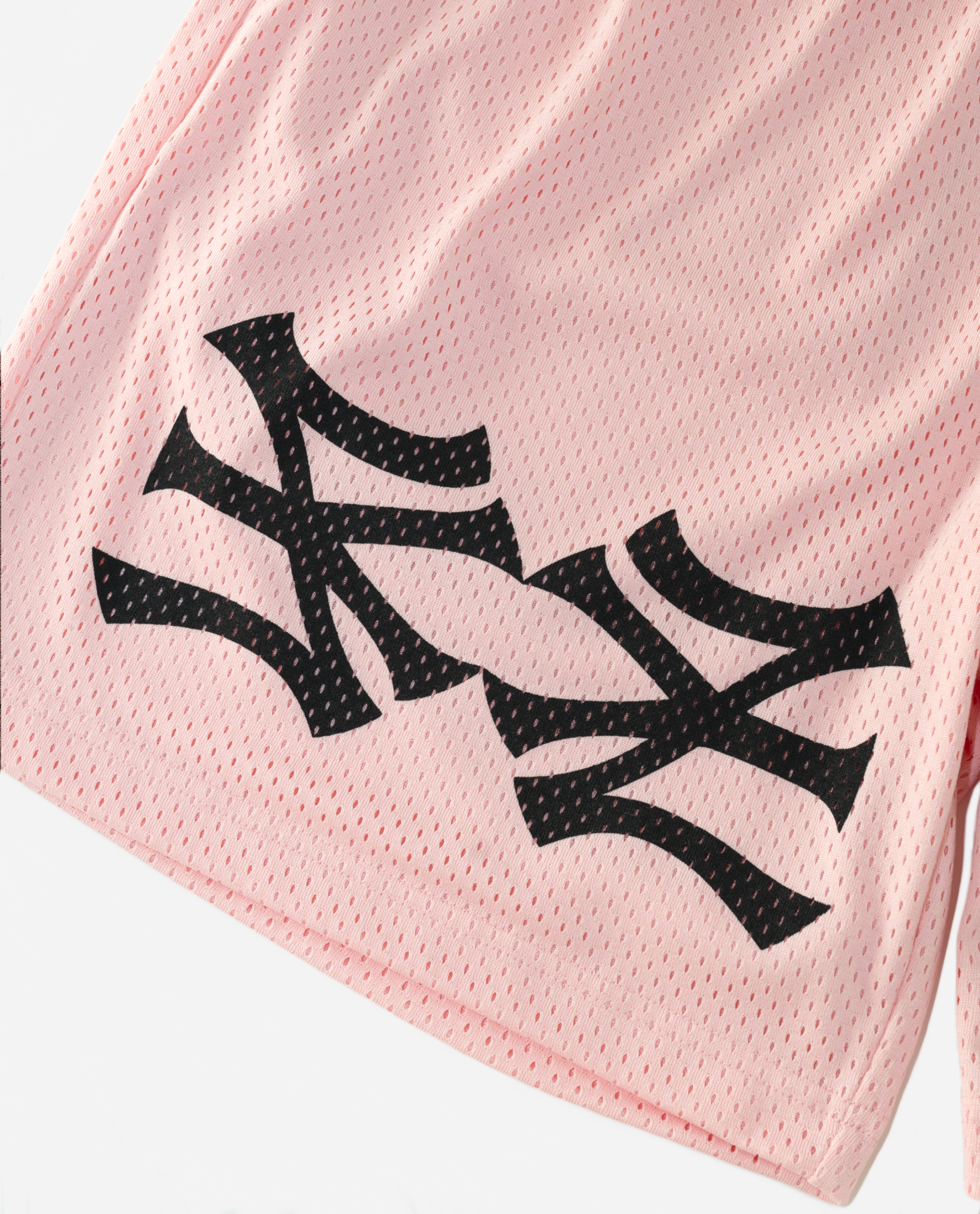 NEW YORK MESH SHORTS (PINK)