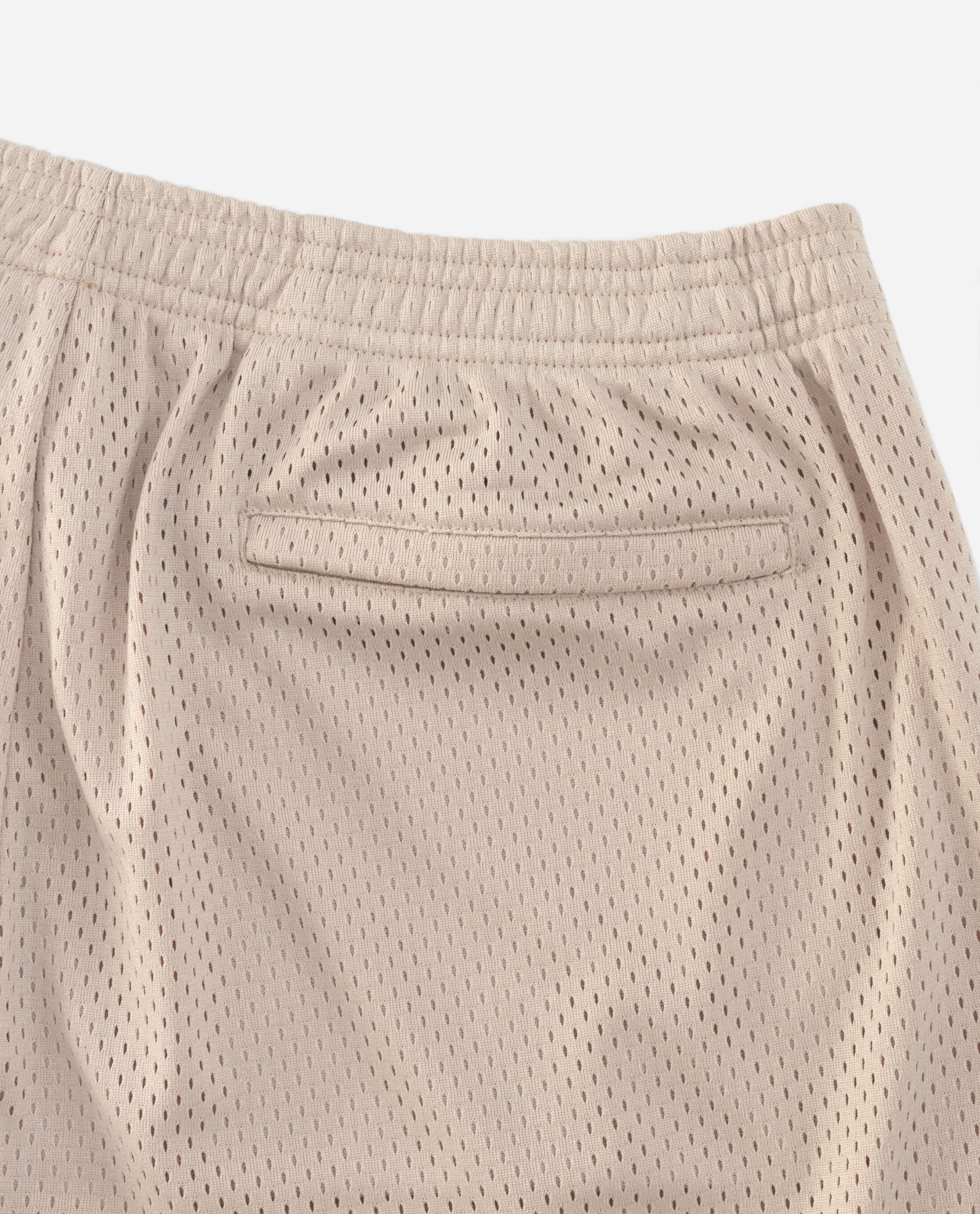 NEW YORK MESH SHORTS (TAN)