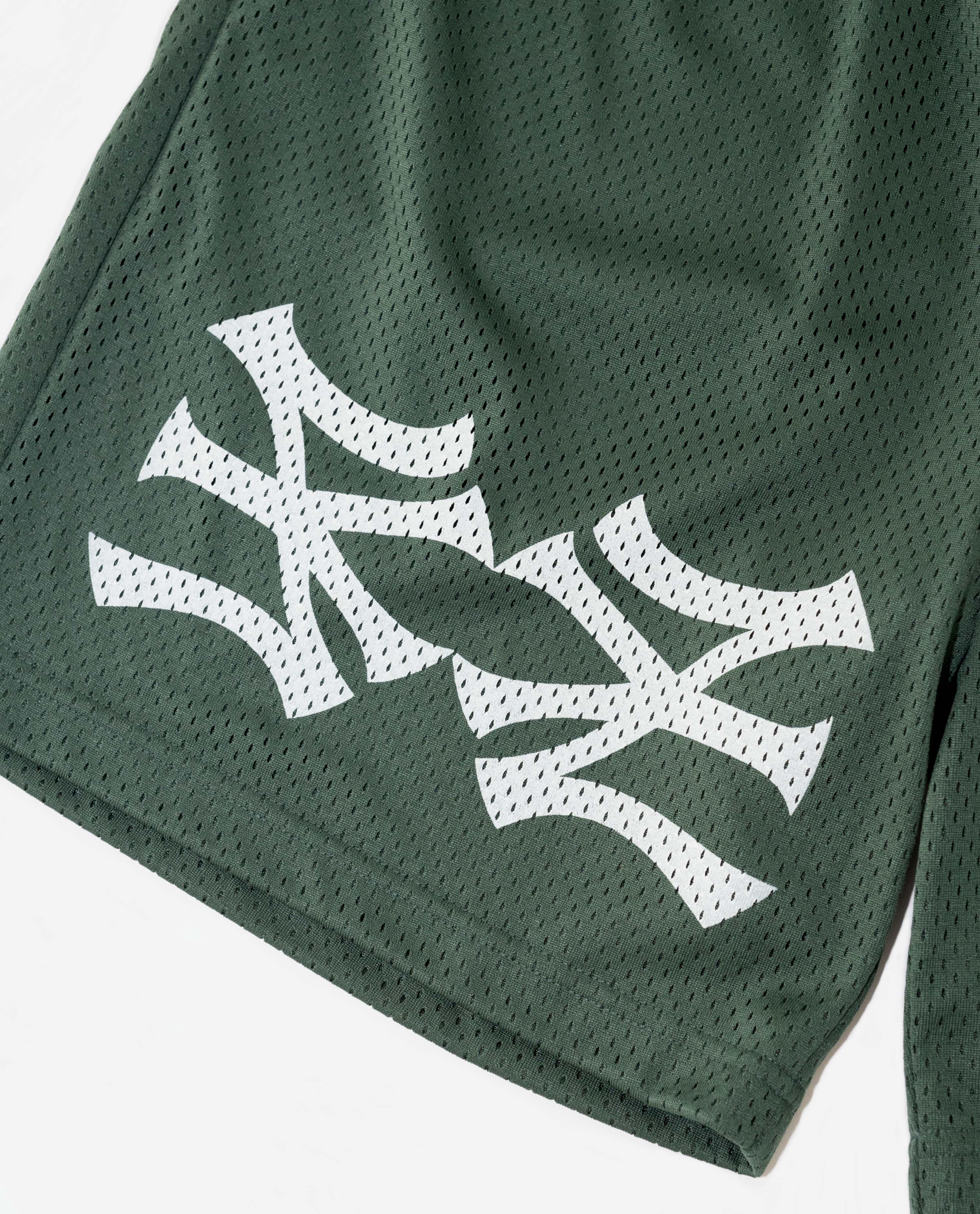 NY x NY MESH SHORTS (GREEN)