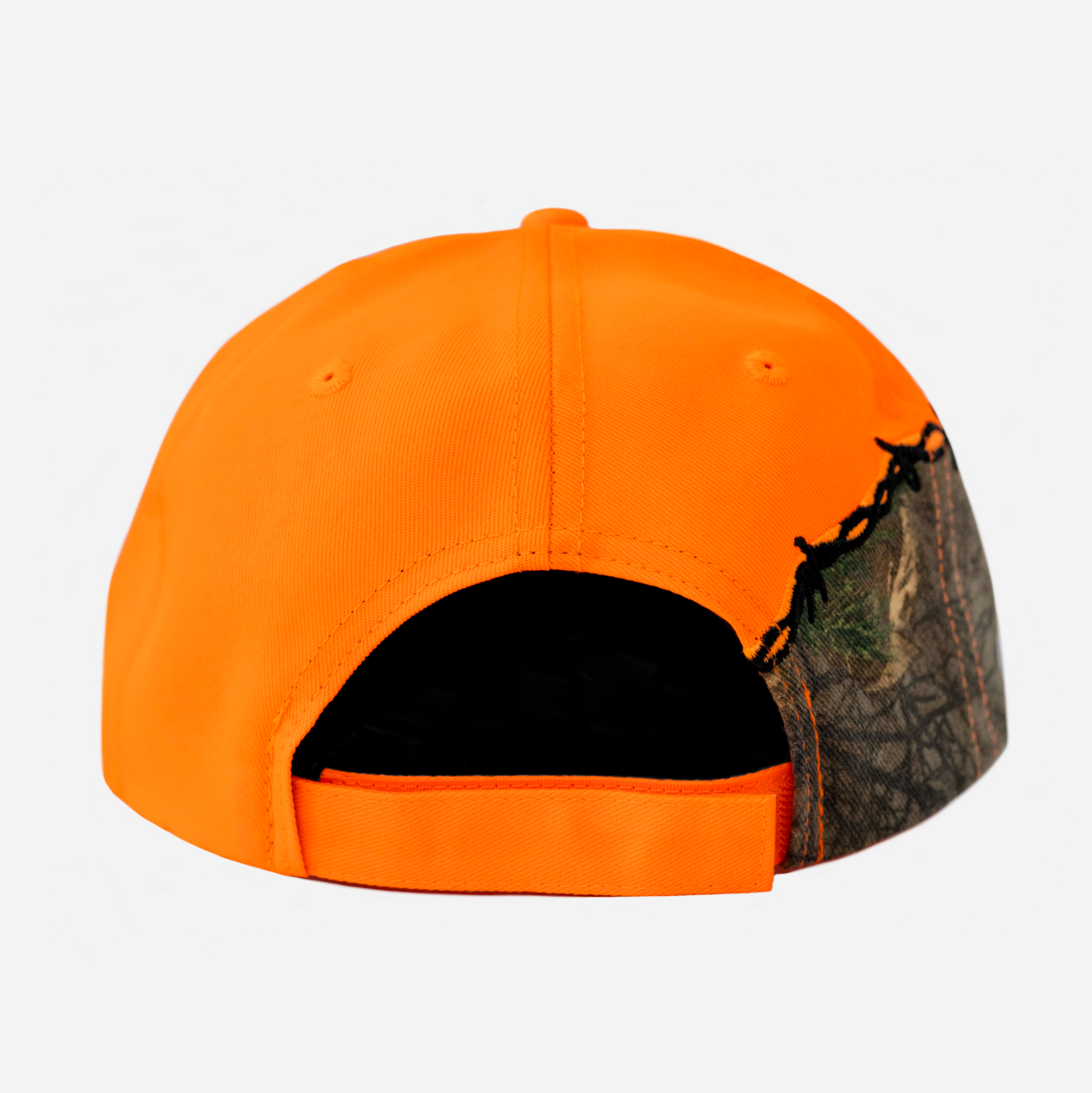 NY NY HAT (ORANGE METAL CAMO)