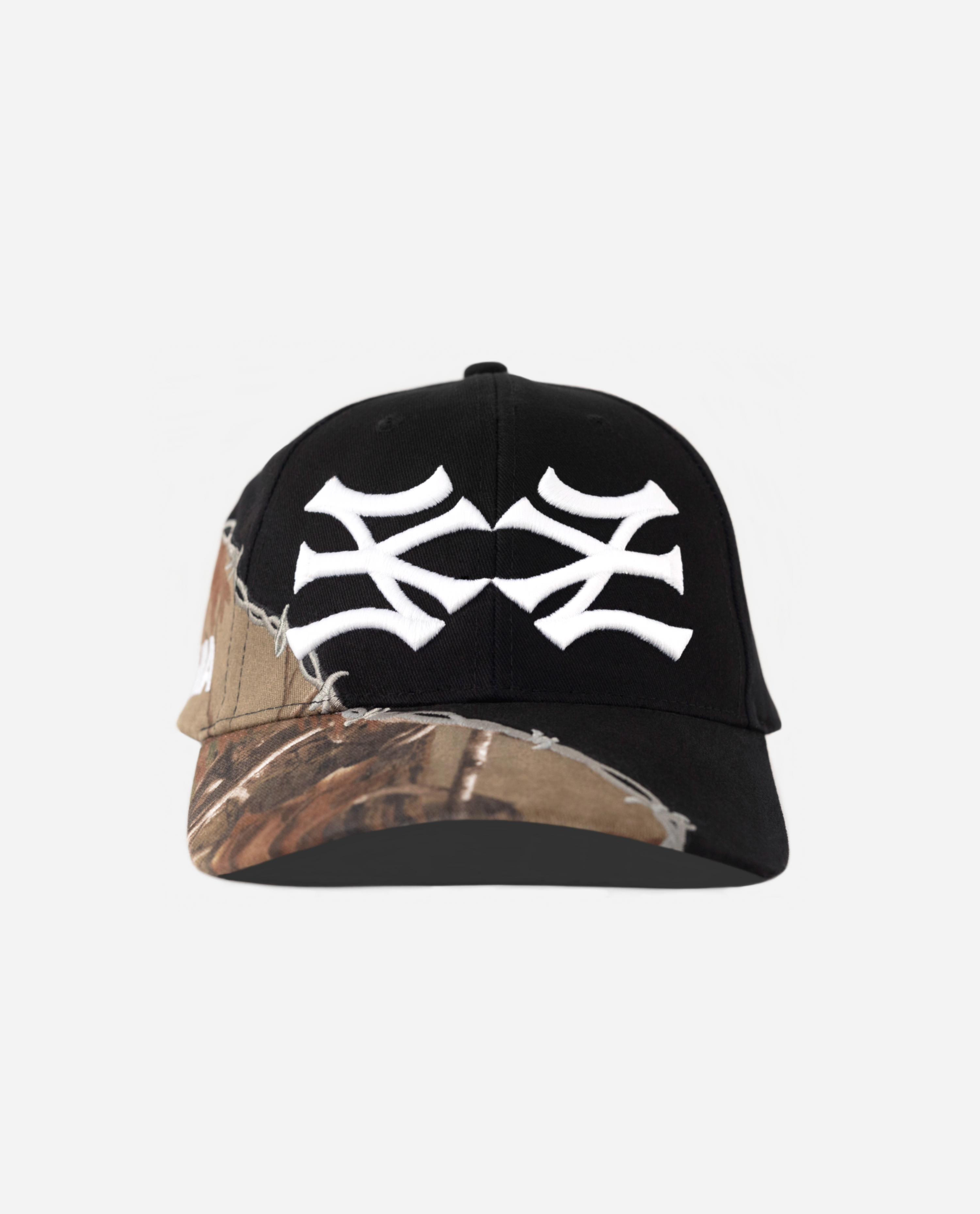 NY NY HAT (METAL CAMO)