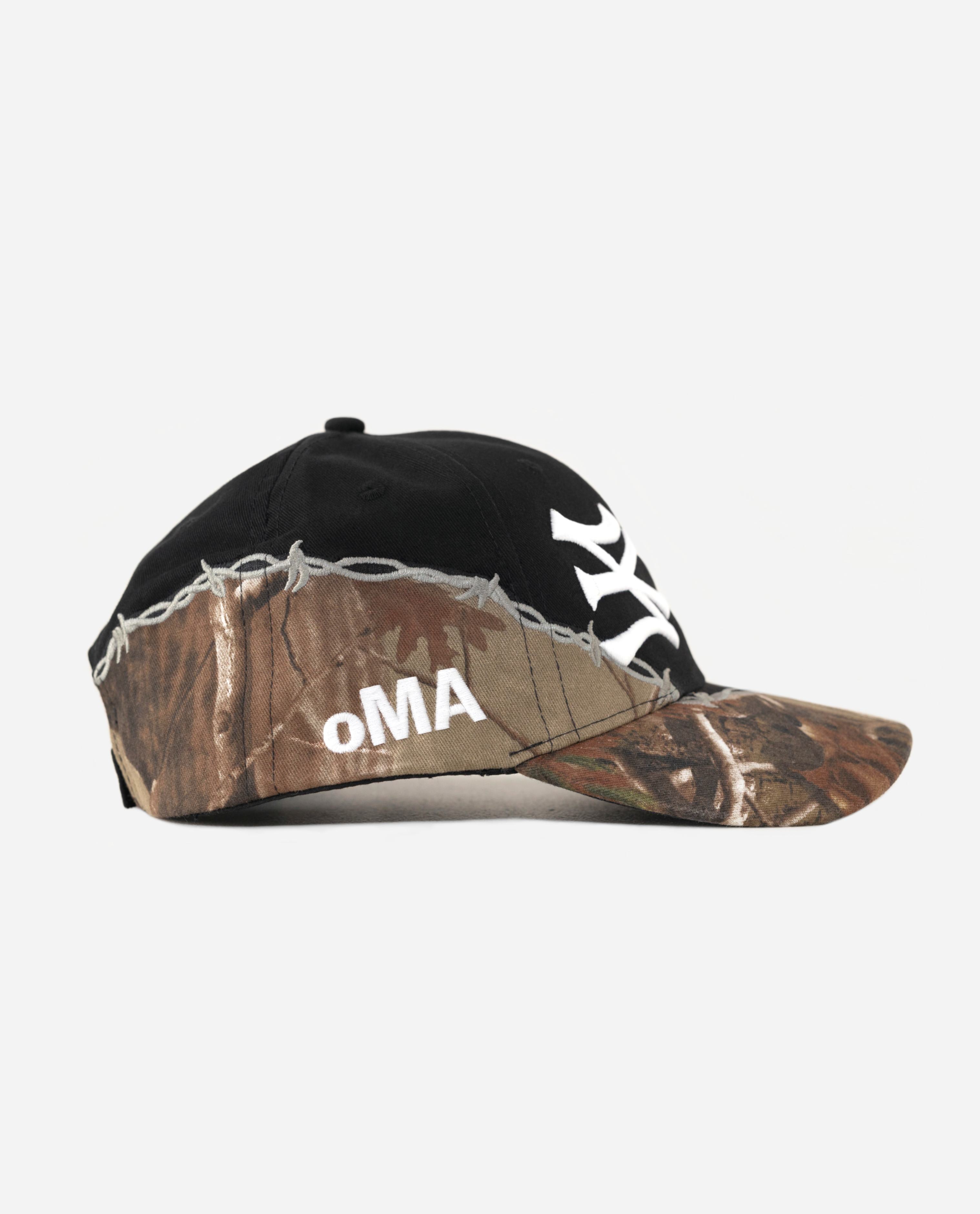 NY NY HAT (METAL CAMO)