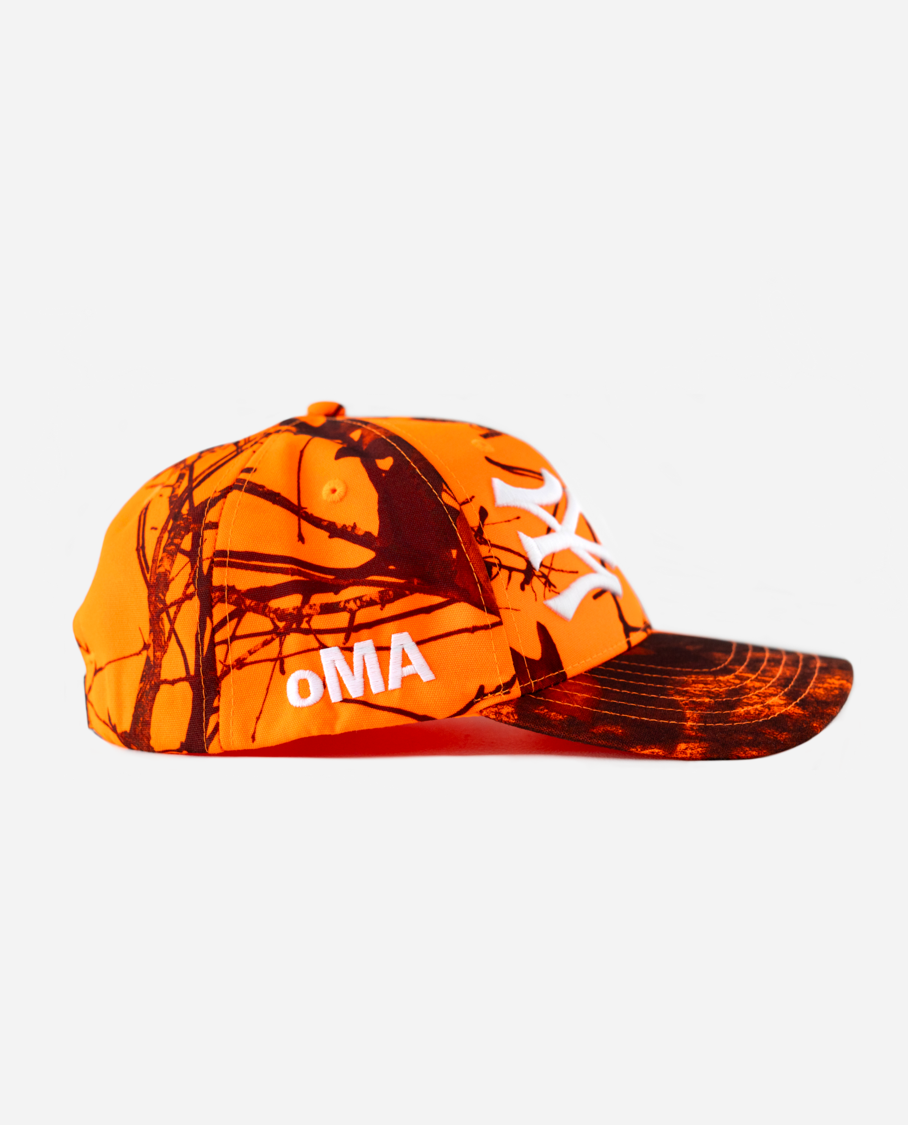 NY NY HAT (ORANGE CAMO)