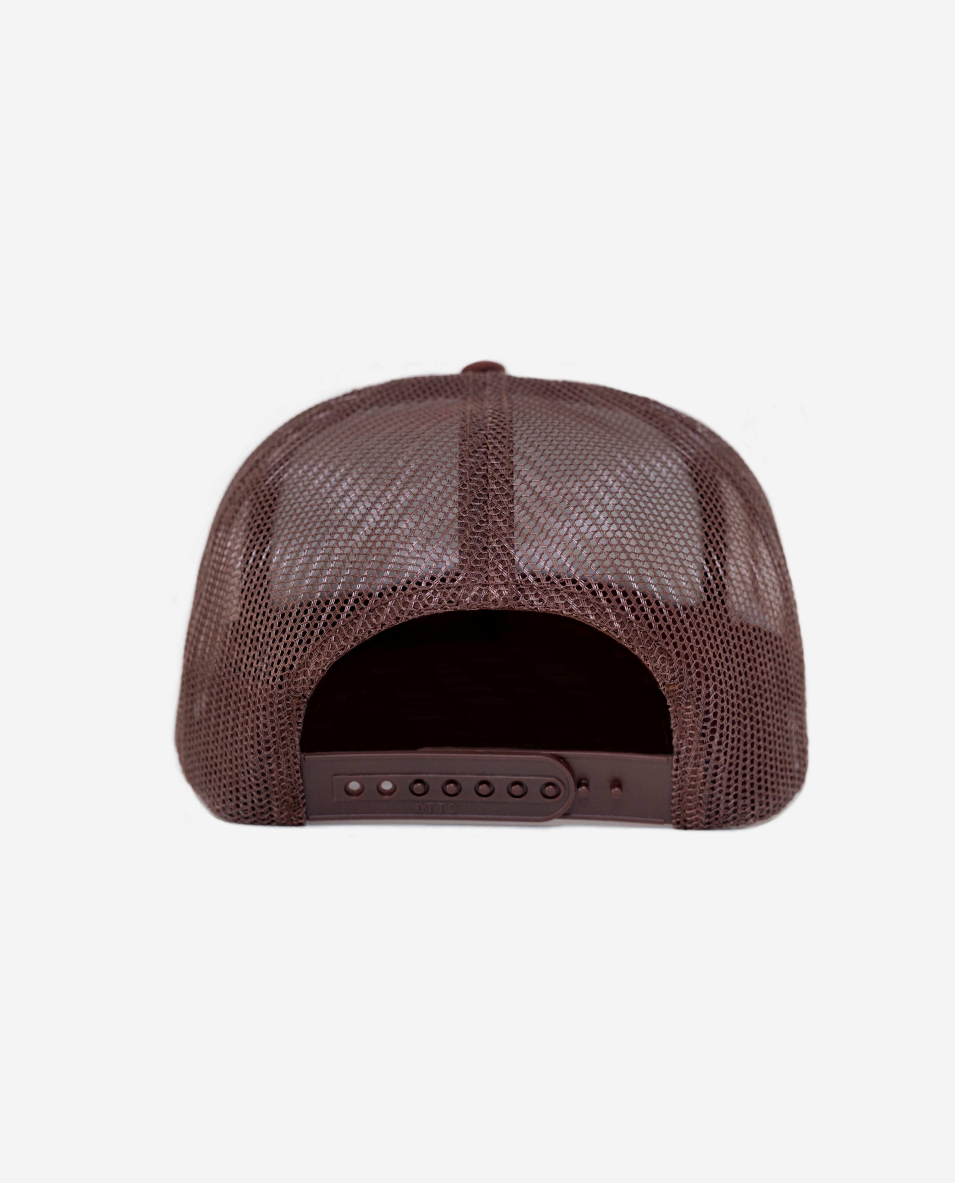 NY NY TRUCKER HAT (BROWN)