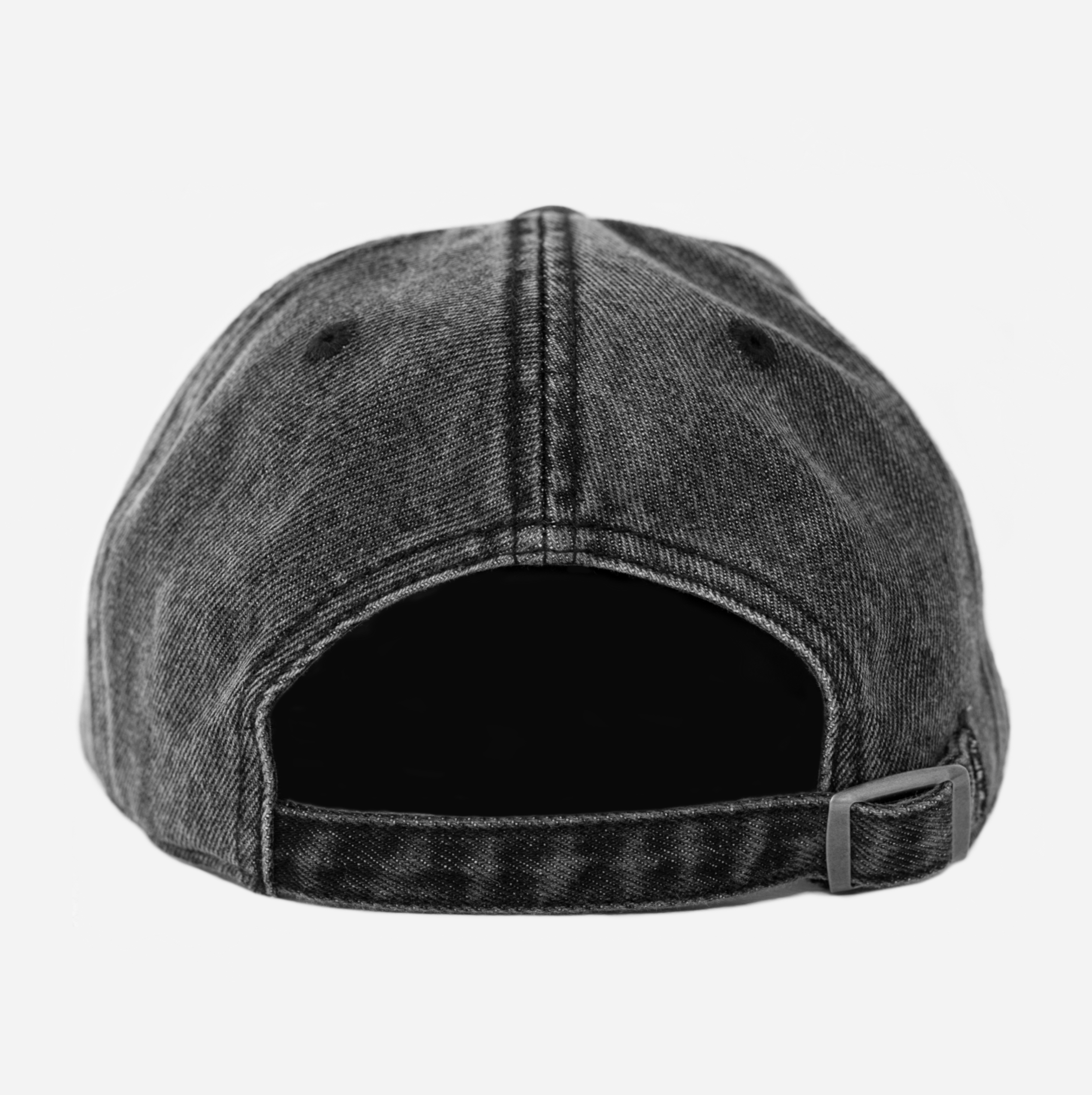 NY NY STONEWASH DENIM HAT (TRIPLE BLACK)