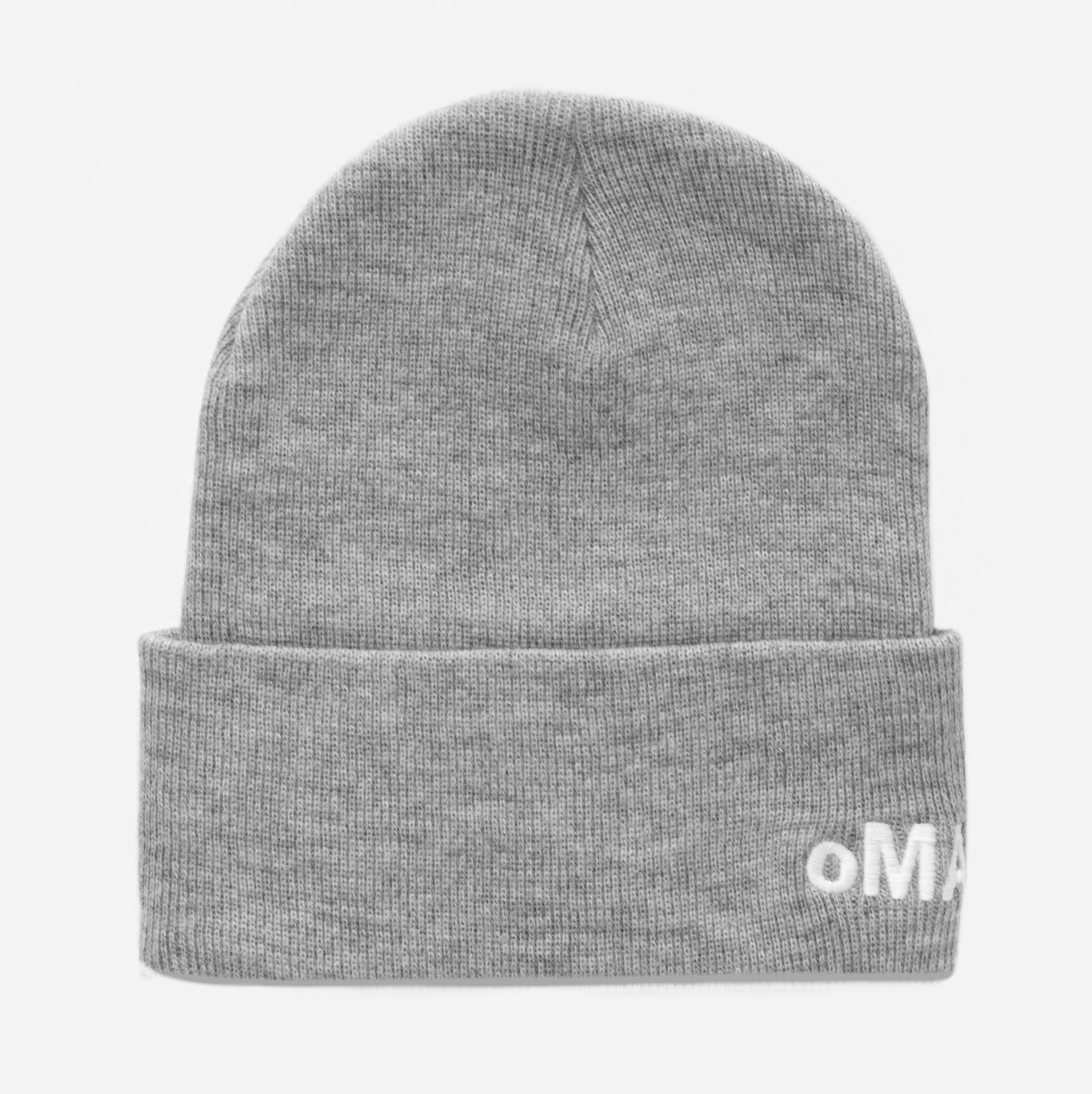 NY NY EMBROIDERED BEANIE (GREY)