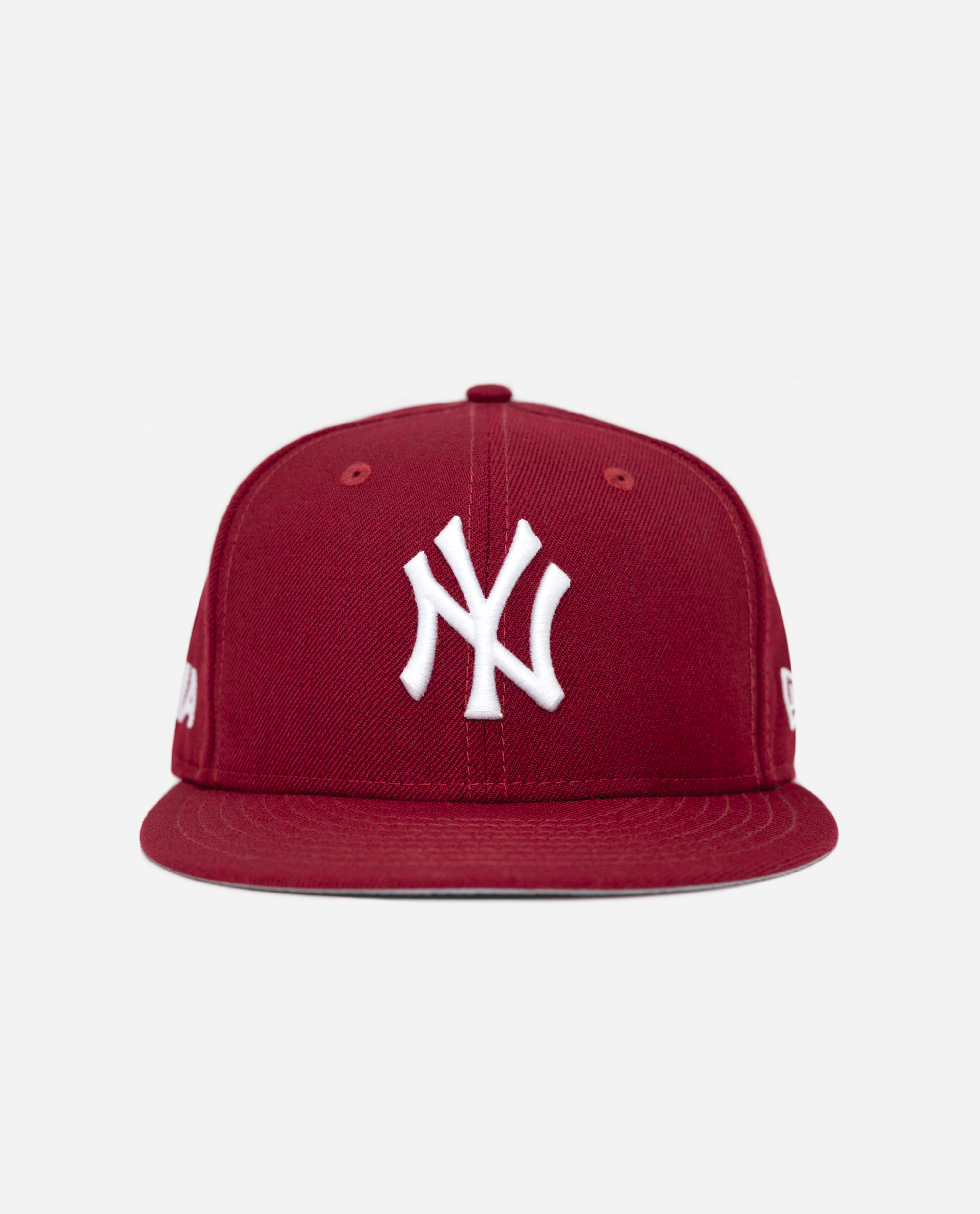 oMA NEW YORK FITTED HAT (WINE)