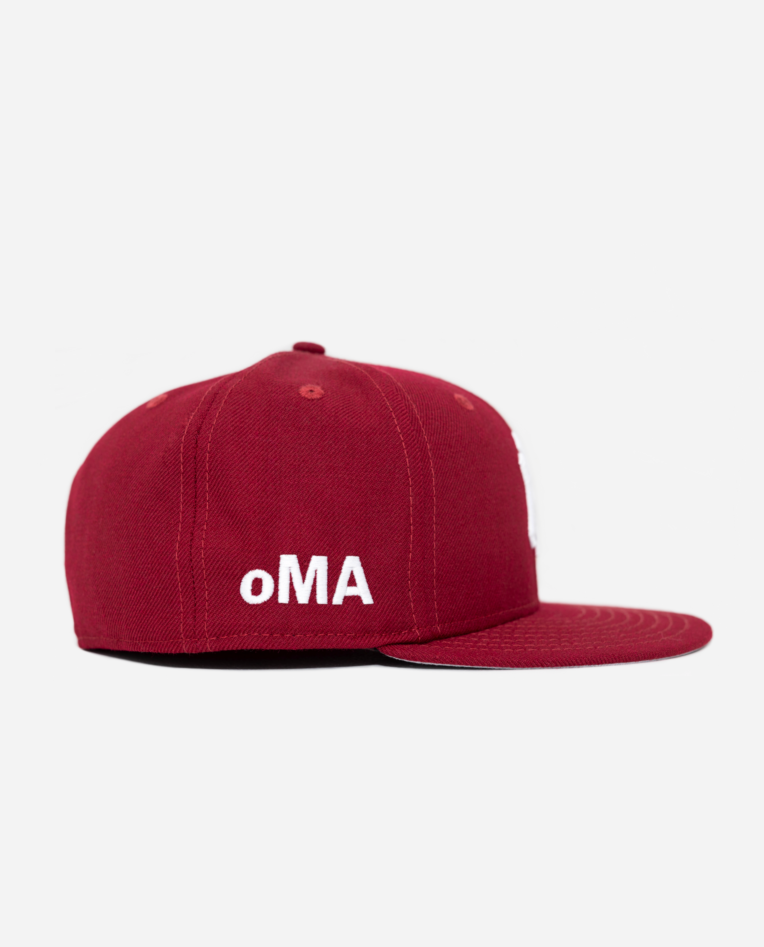 oMA NEW YORK FITTED HAT (WINE)