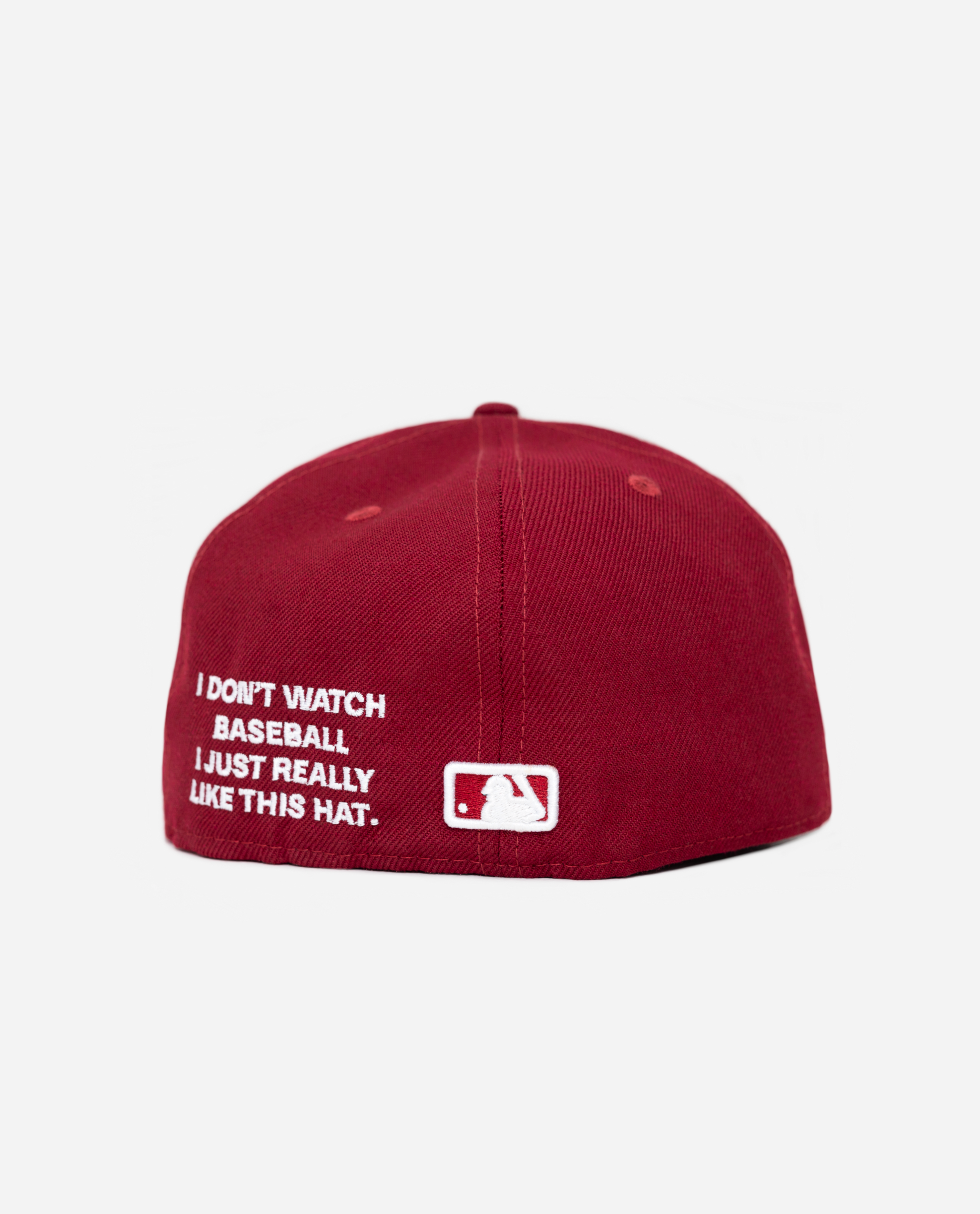 oMA NEW YORK FITTED HAT (WINE)