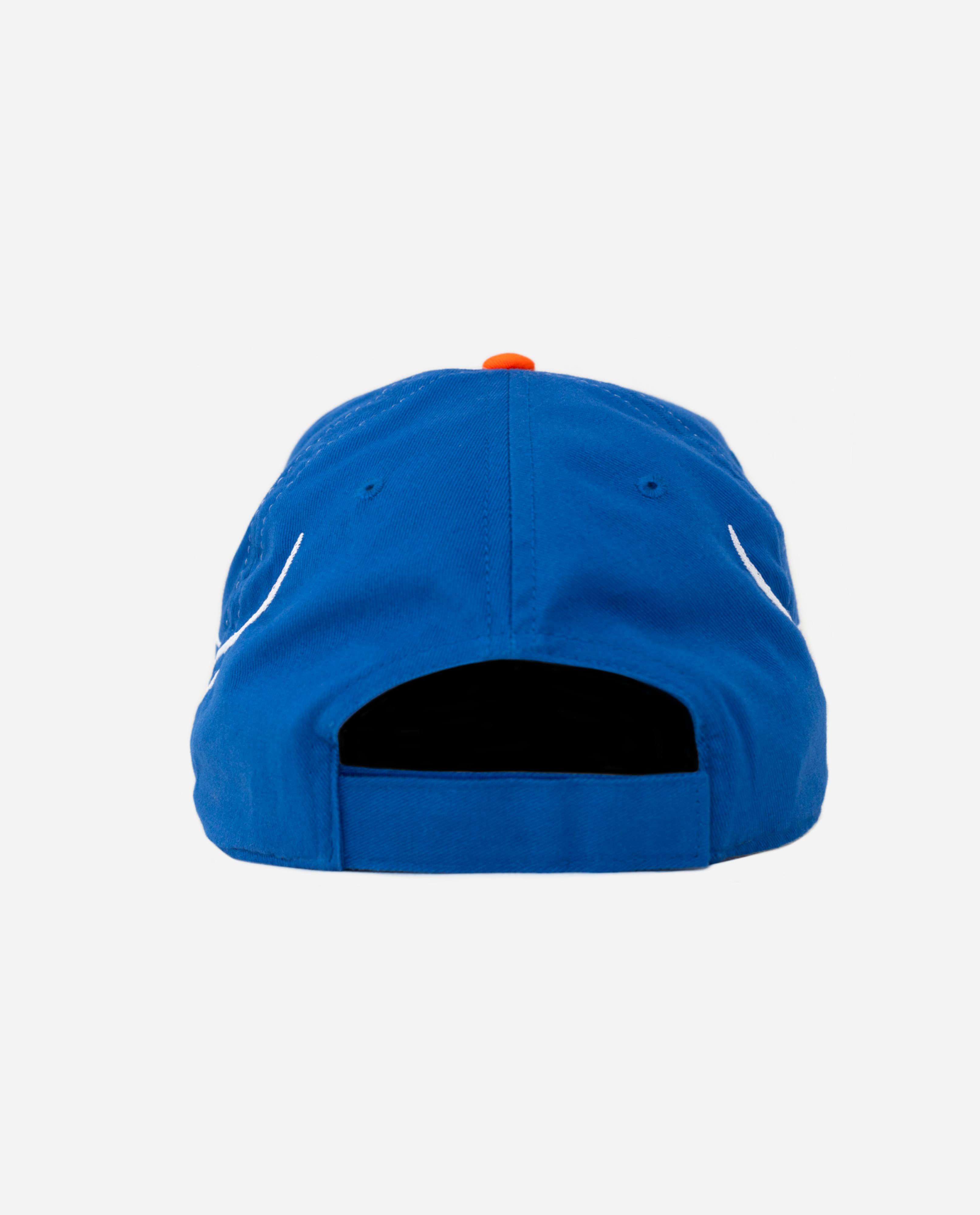 NY NY FLAME HAT (BLUE/ORANGE)