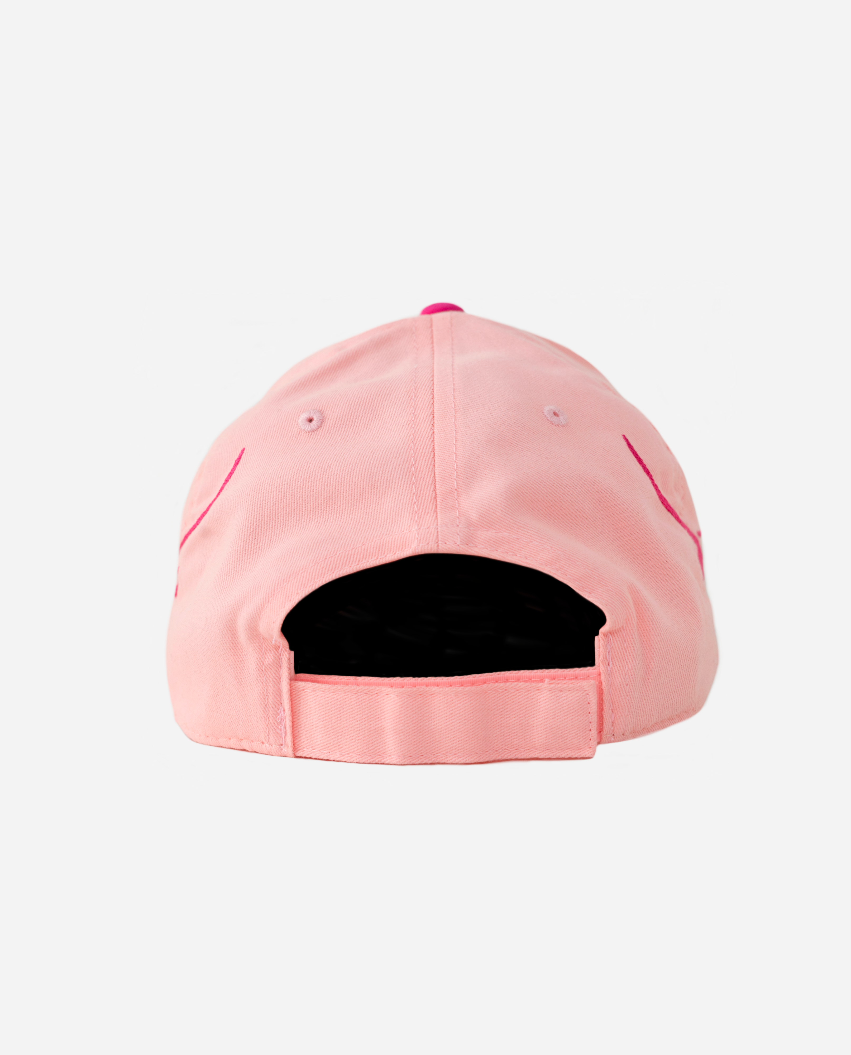 NY NY FLAME HAT (PINK/BLACK)