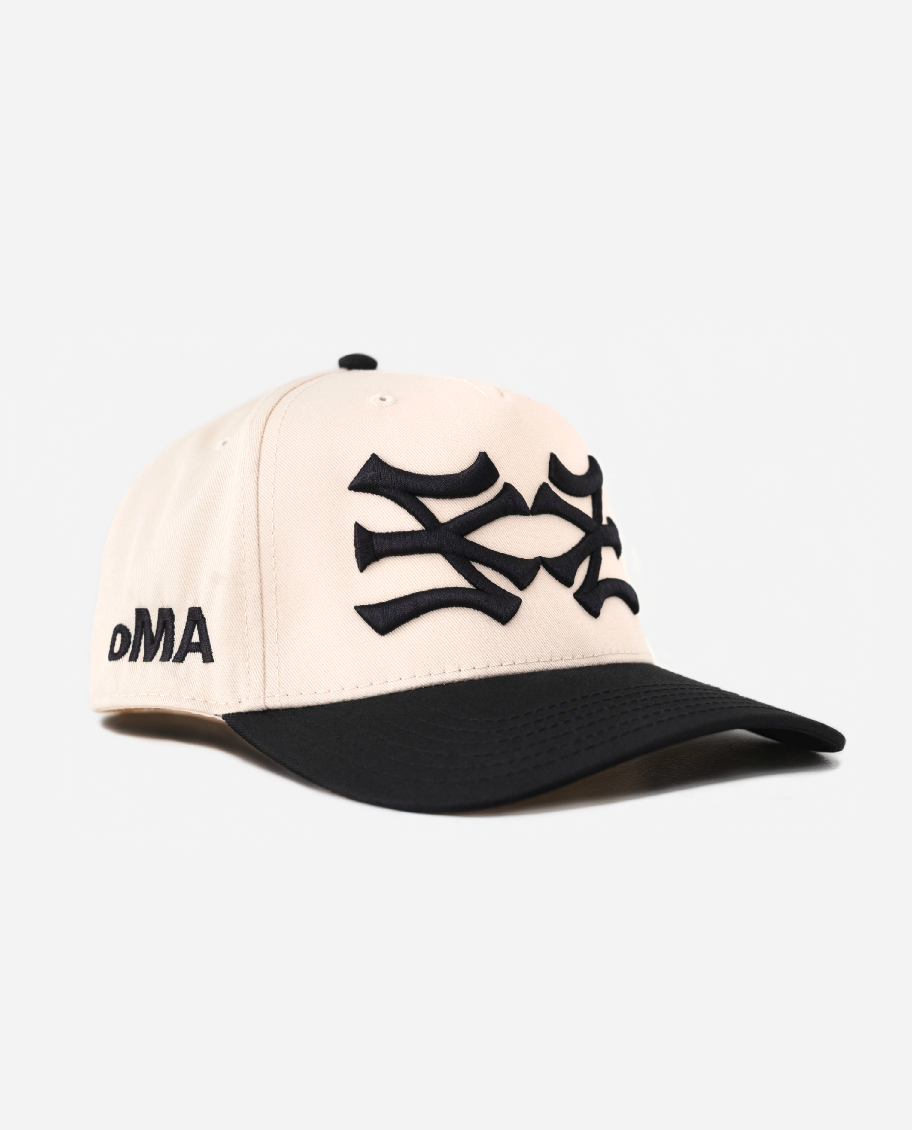 NY NY HAT (CREAM/BLACK)