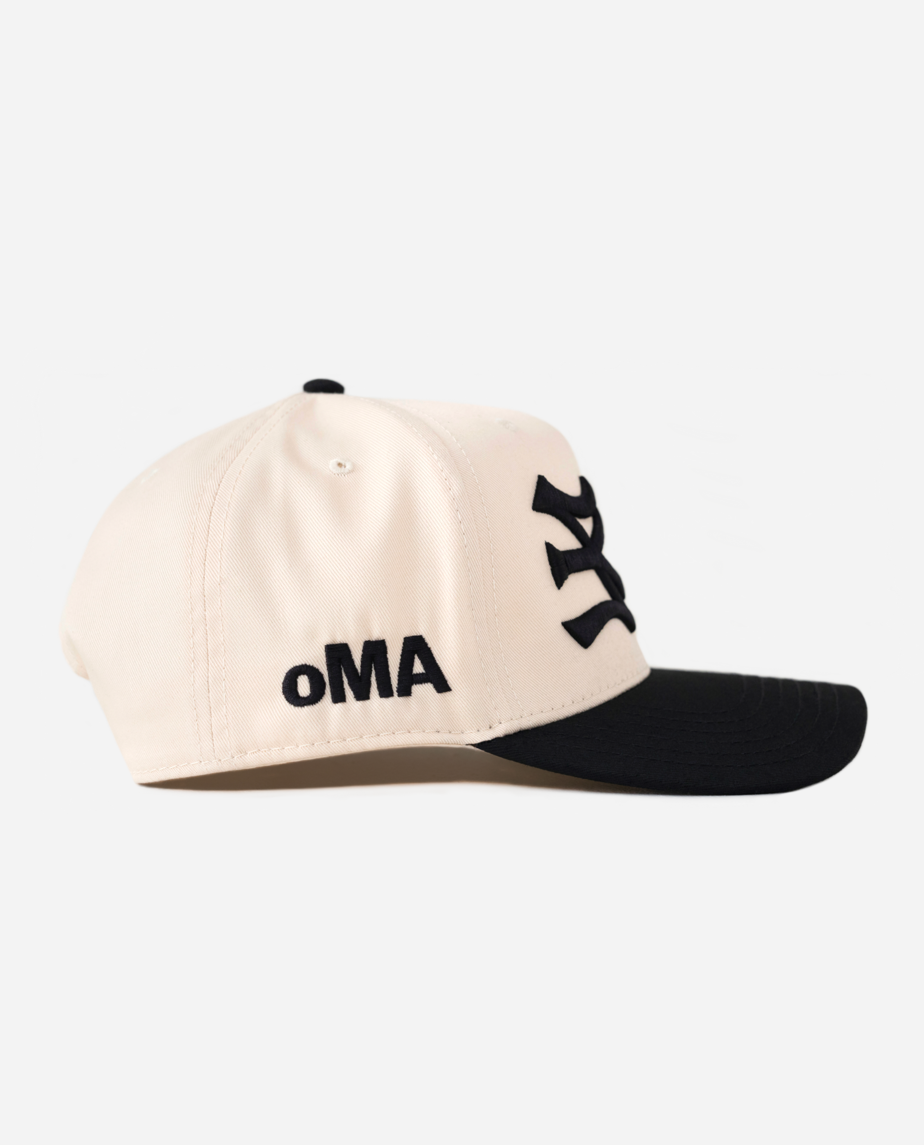 NY NY HAT (CREAM/BLACK)