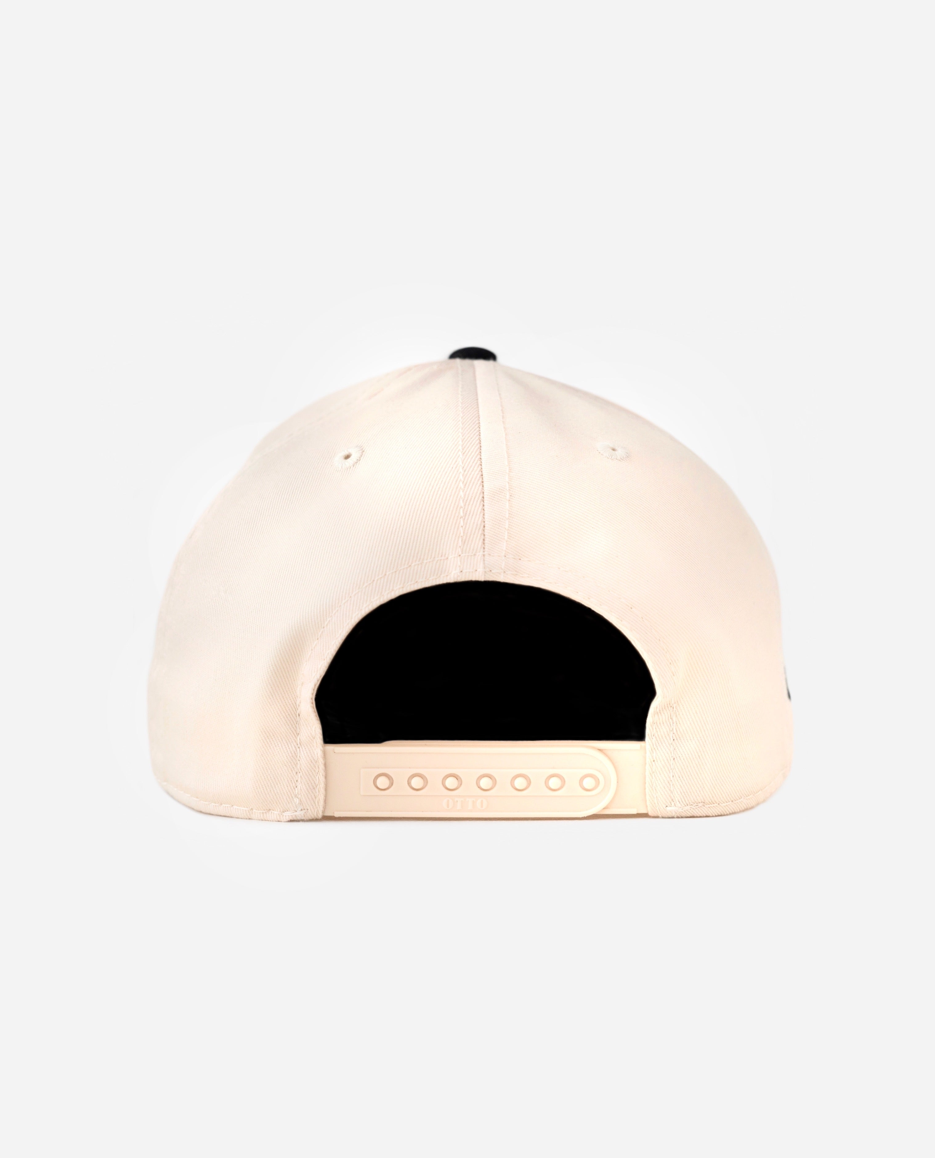 NY NY HAT (CREAM/BLACK)