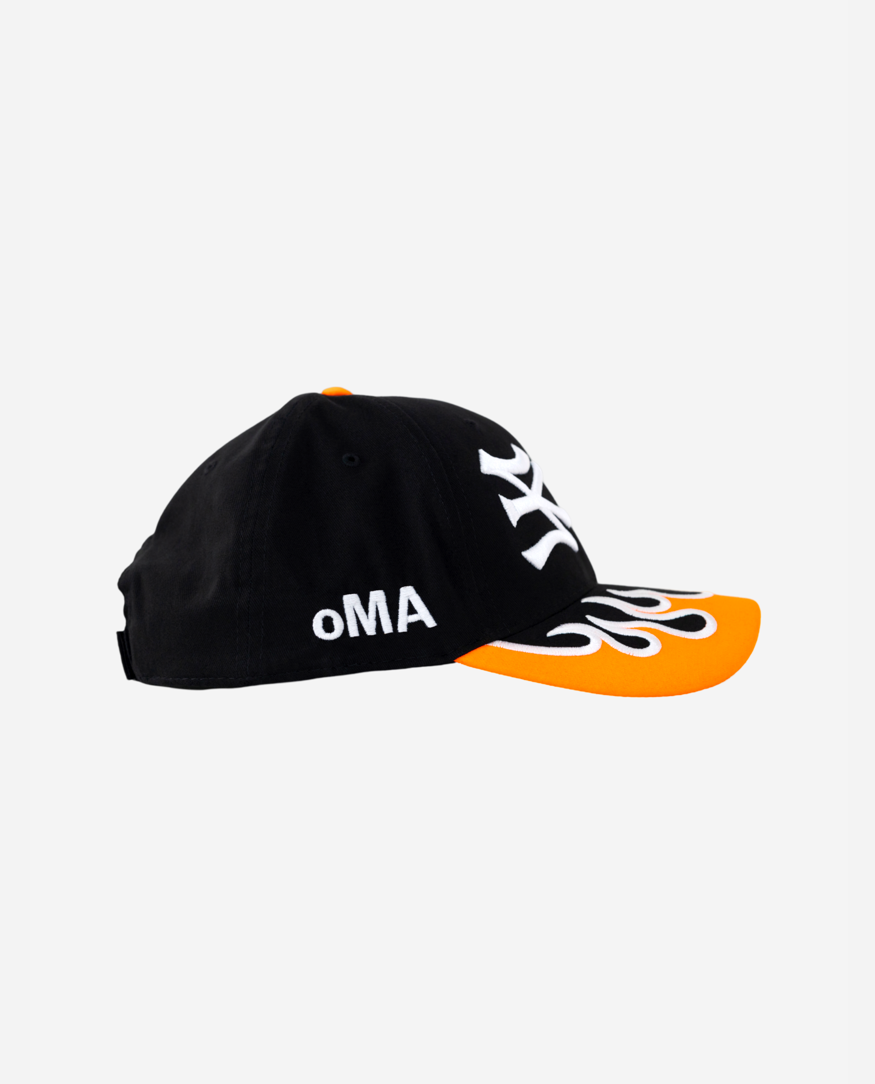 NY NY HAT (ORANGE FLAME)