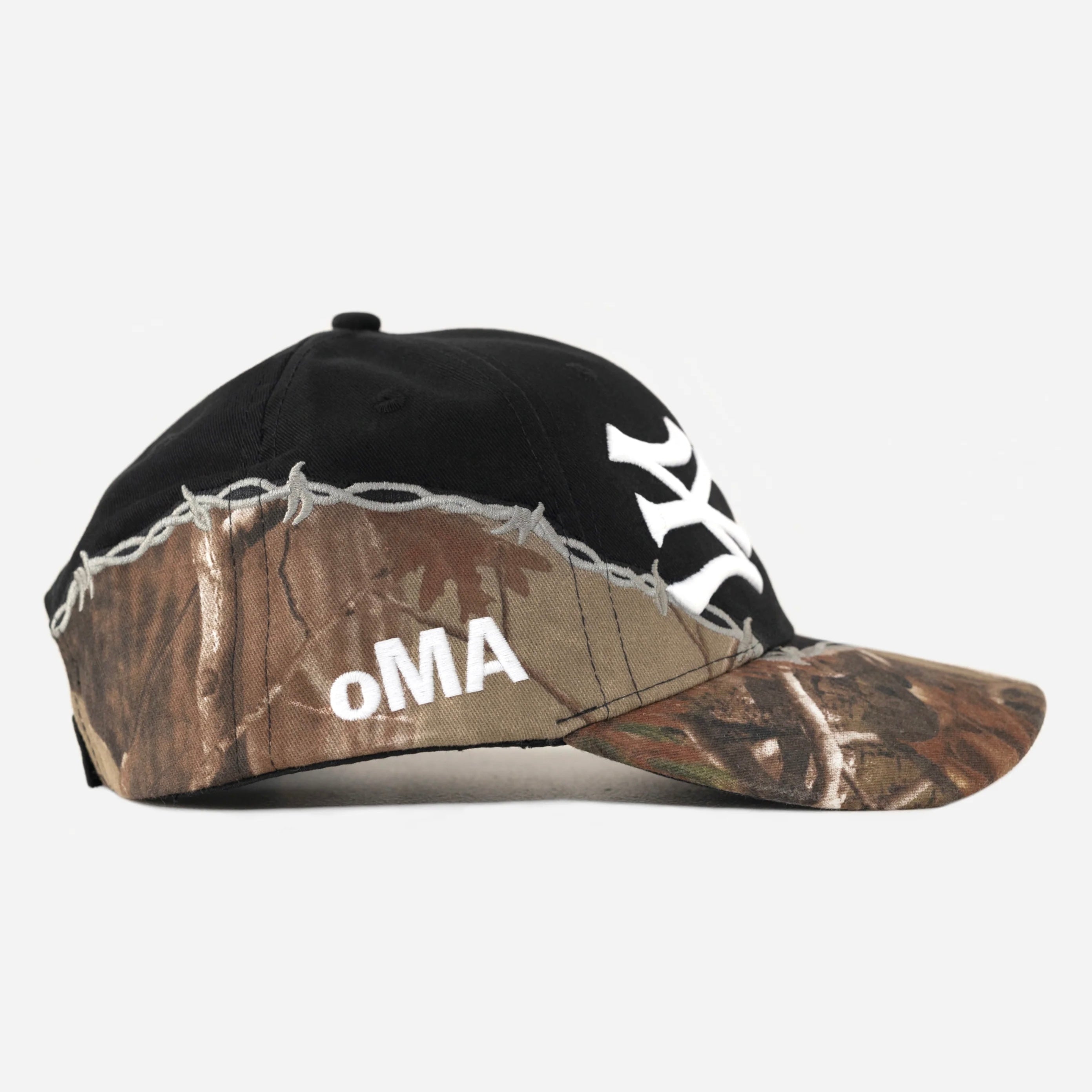 NY NY HAT (METAL CAMO)