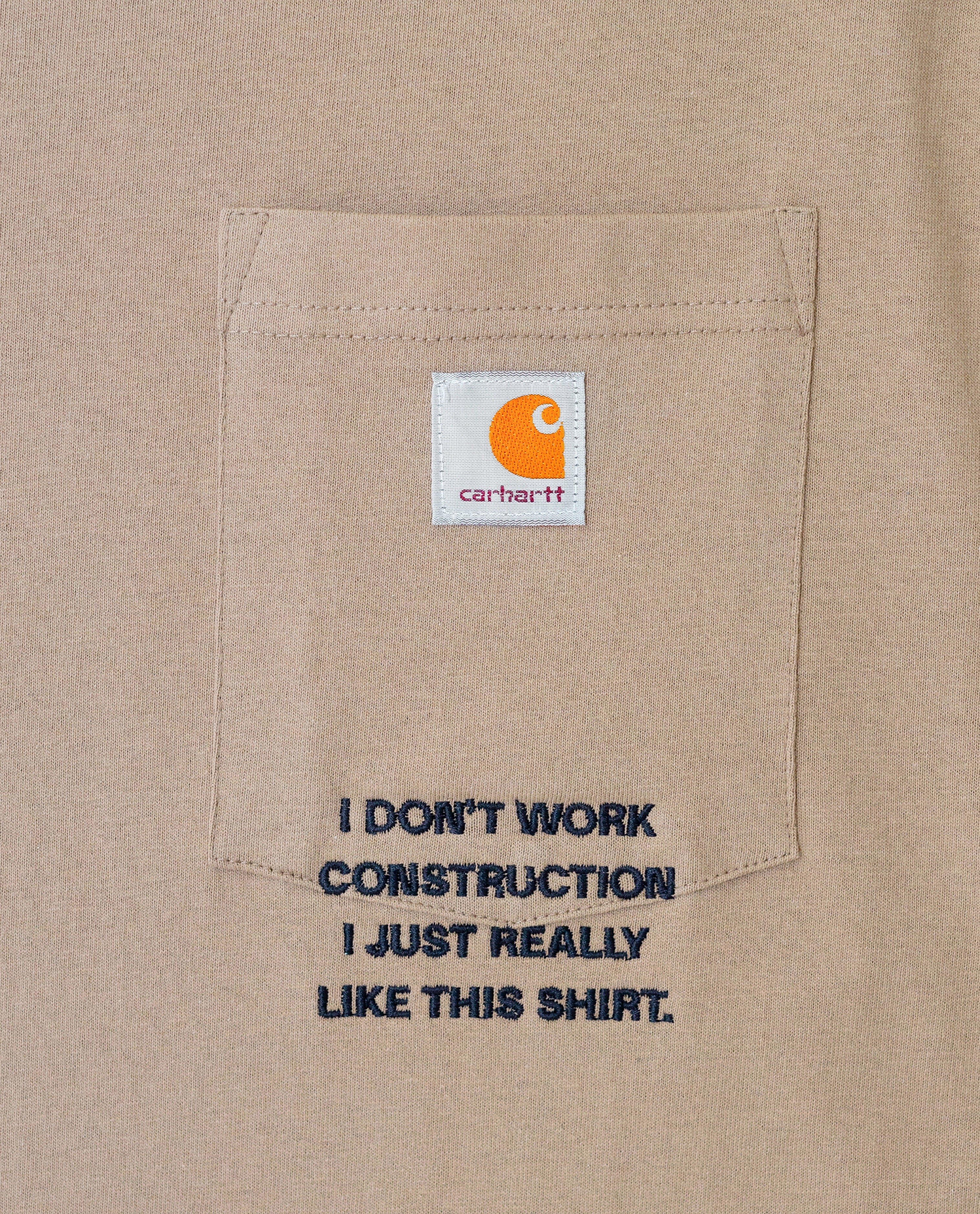 IDWC CARHARTT T-SHIRT (TAN)