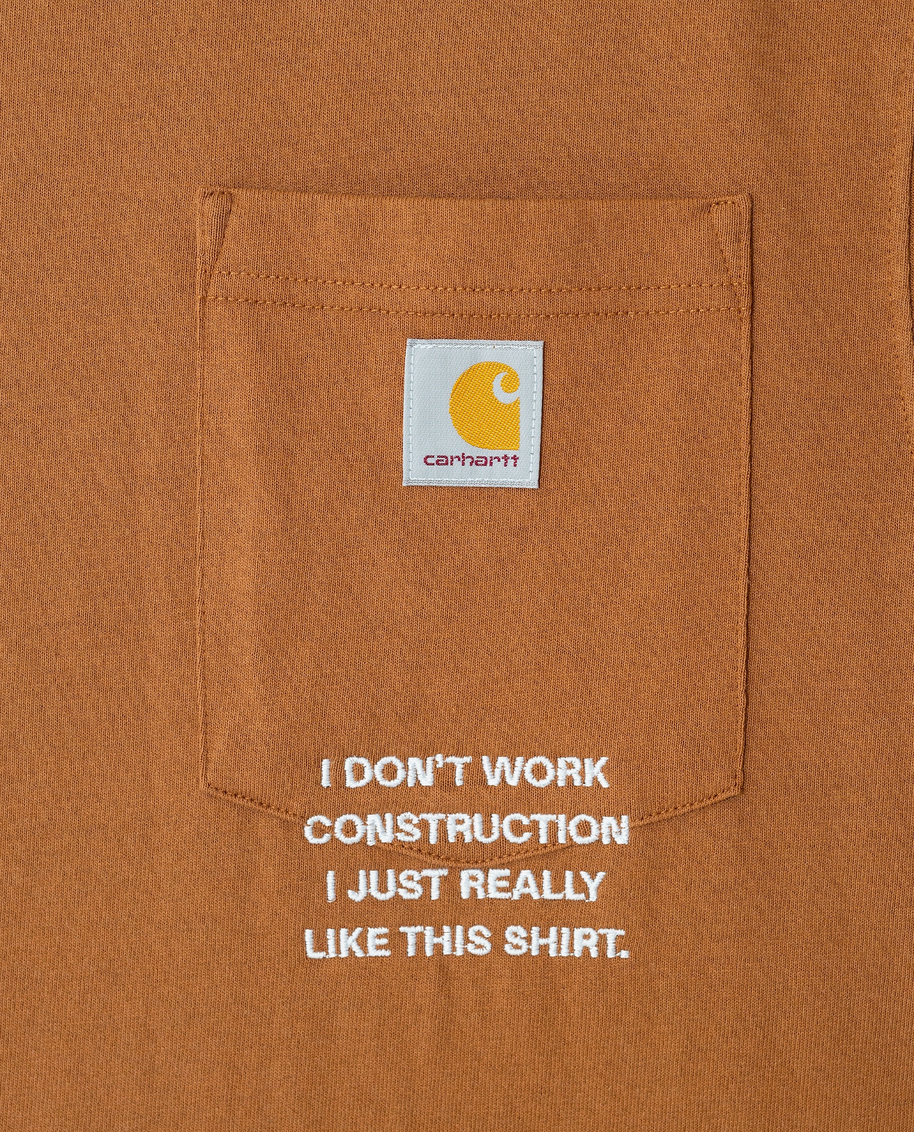 IDWC CARHARTT T-SHIRT (BROWN)