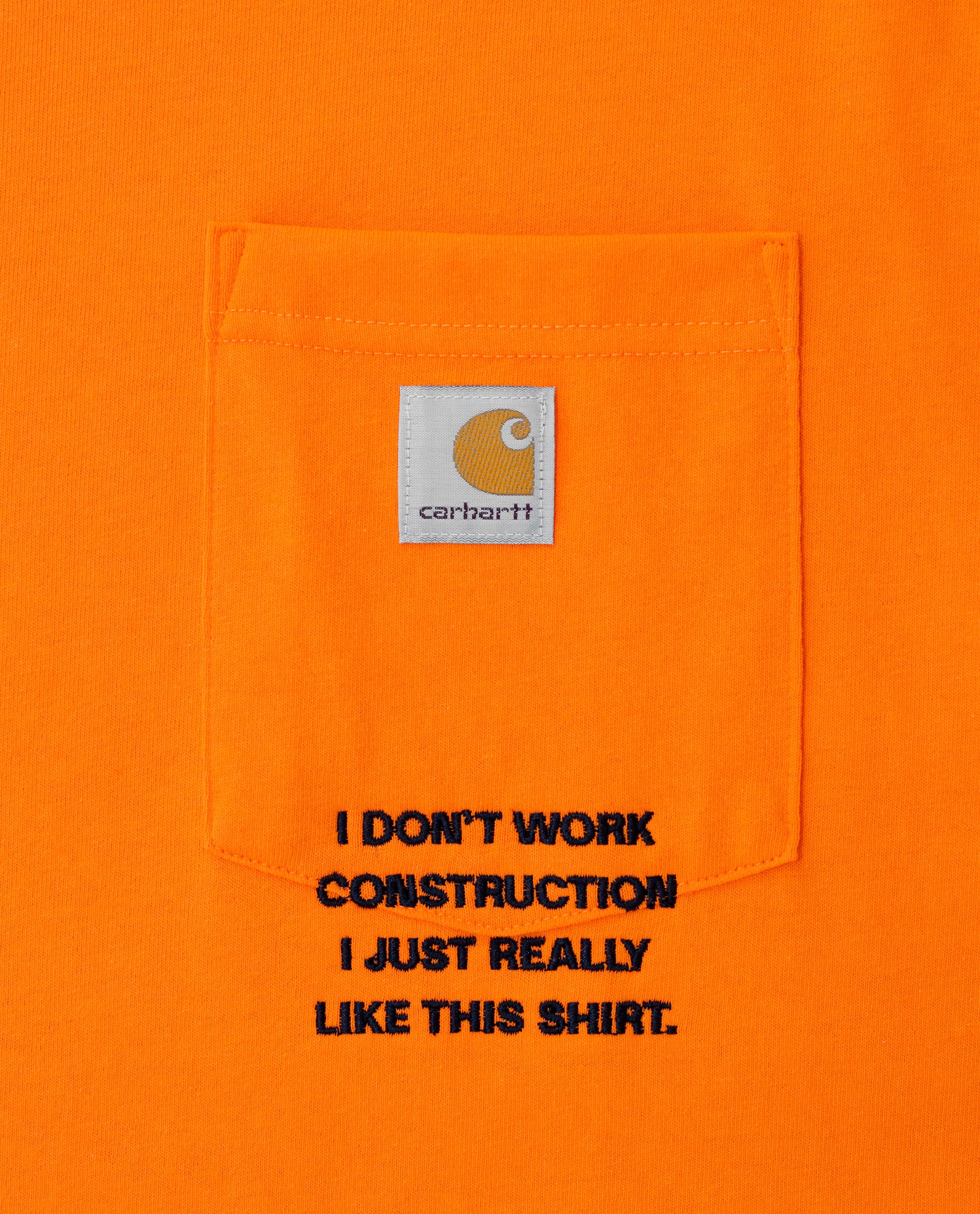 IDWC CARHARTT T-SHIRT (ORANGE)