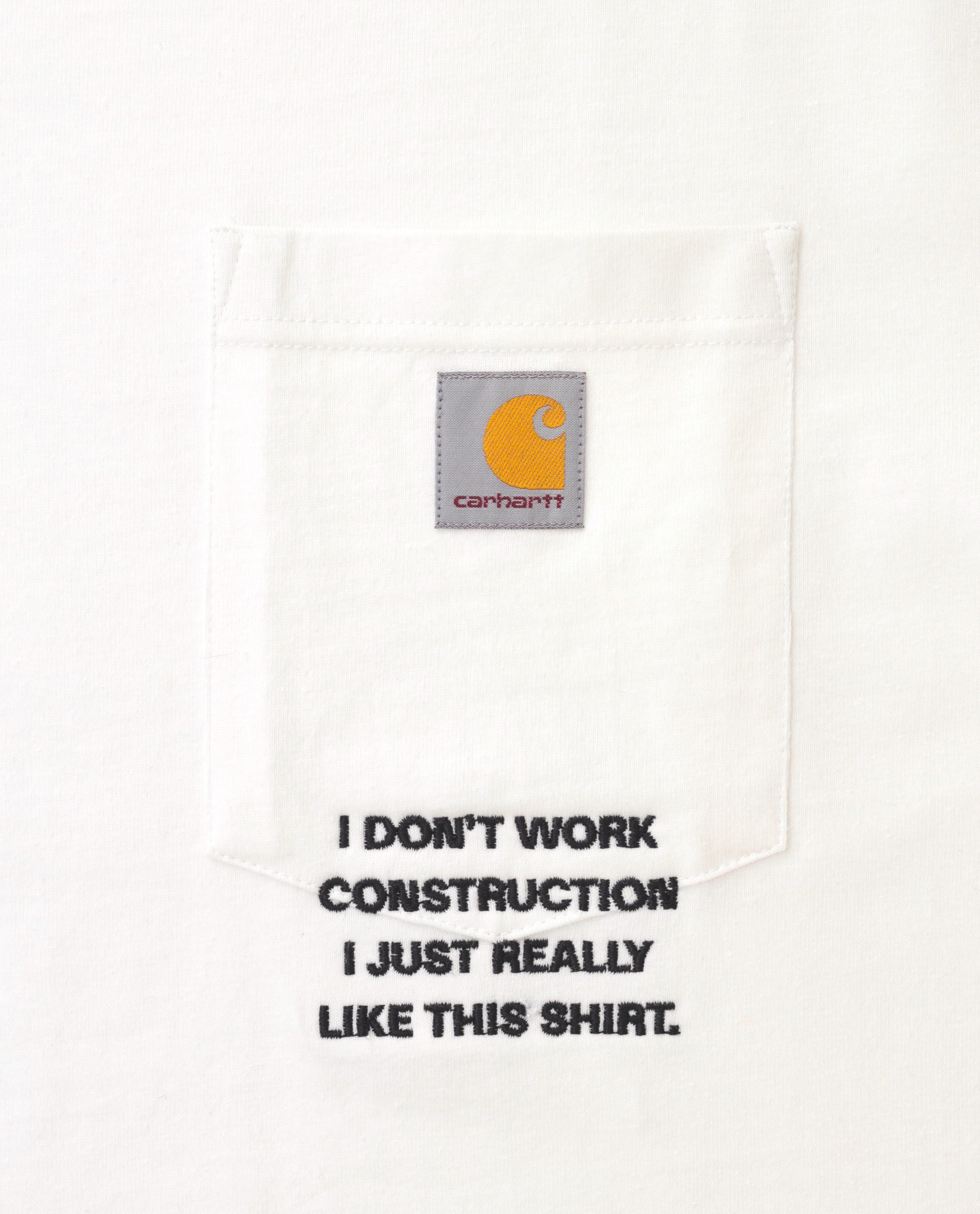 IDWC CARHARTT T-SHIRT (WHITE)