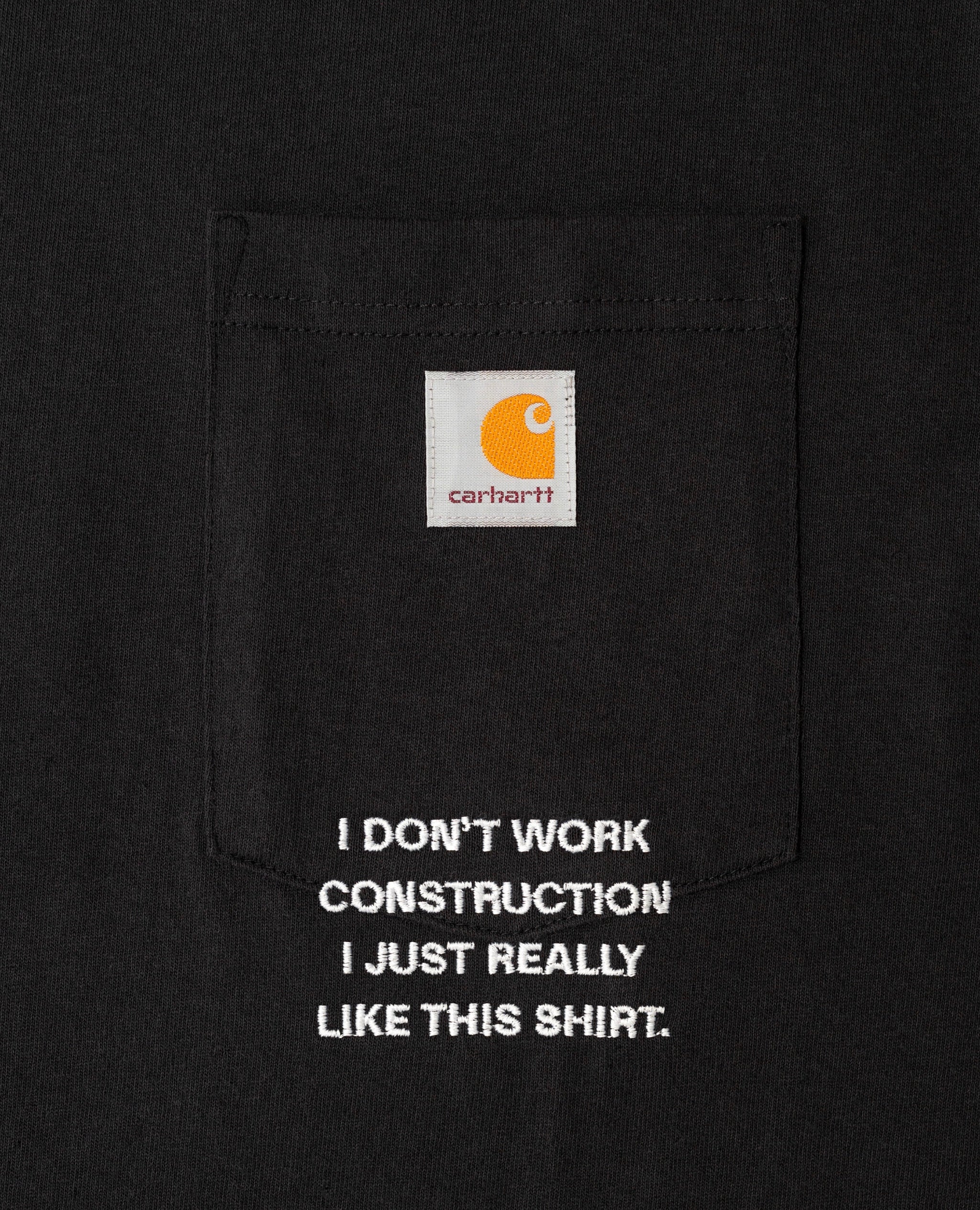 IDWC CARHARTT T-SHIRT (BLACK)