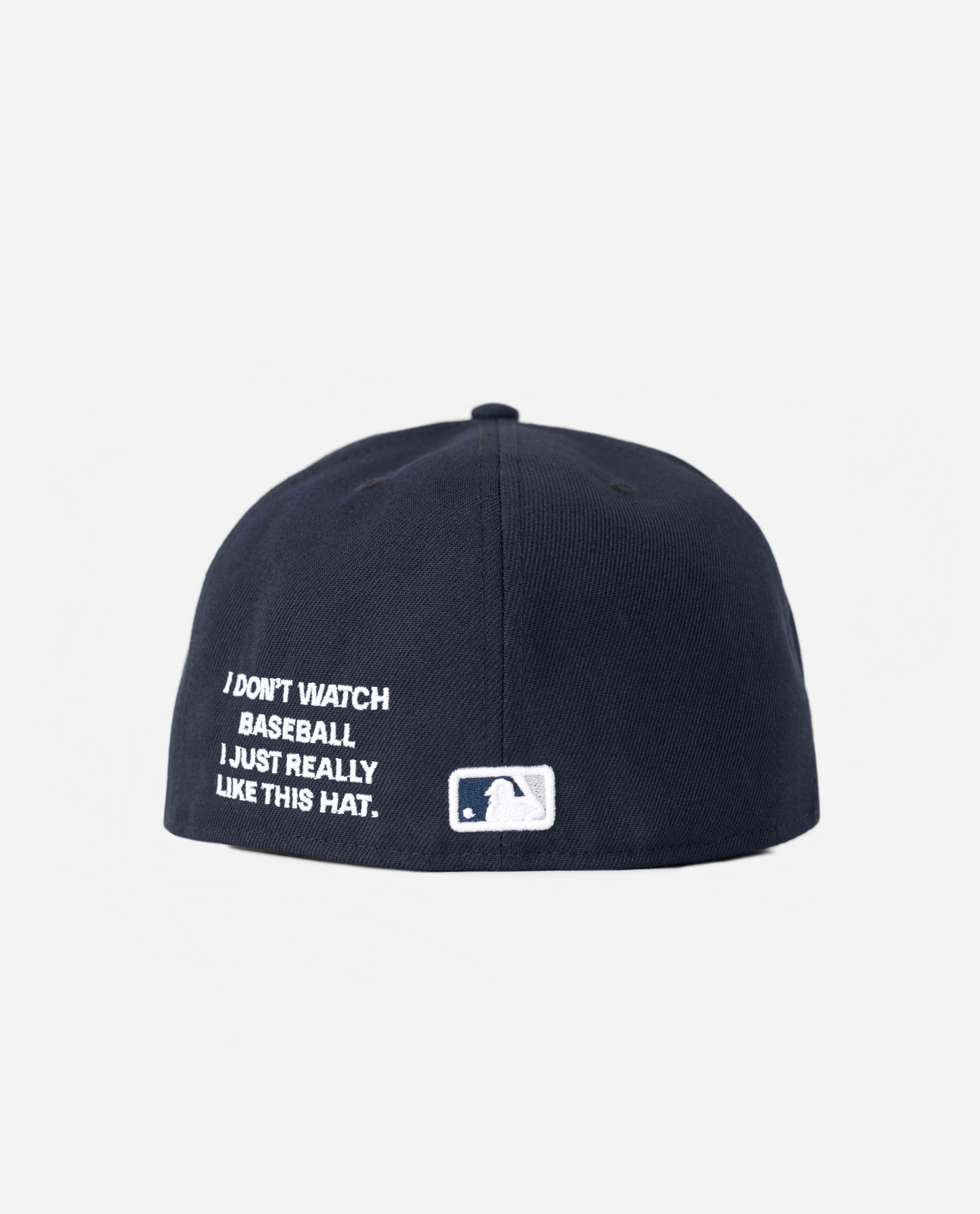 NEW YORK IDWB FITTED HAT (NAVY)