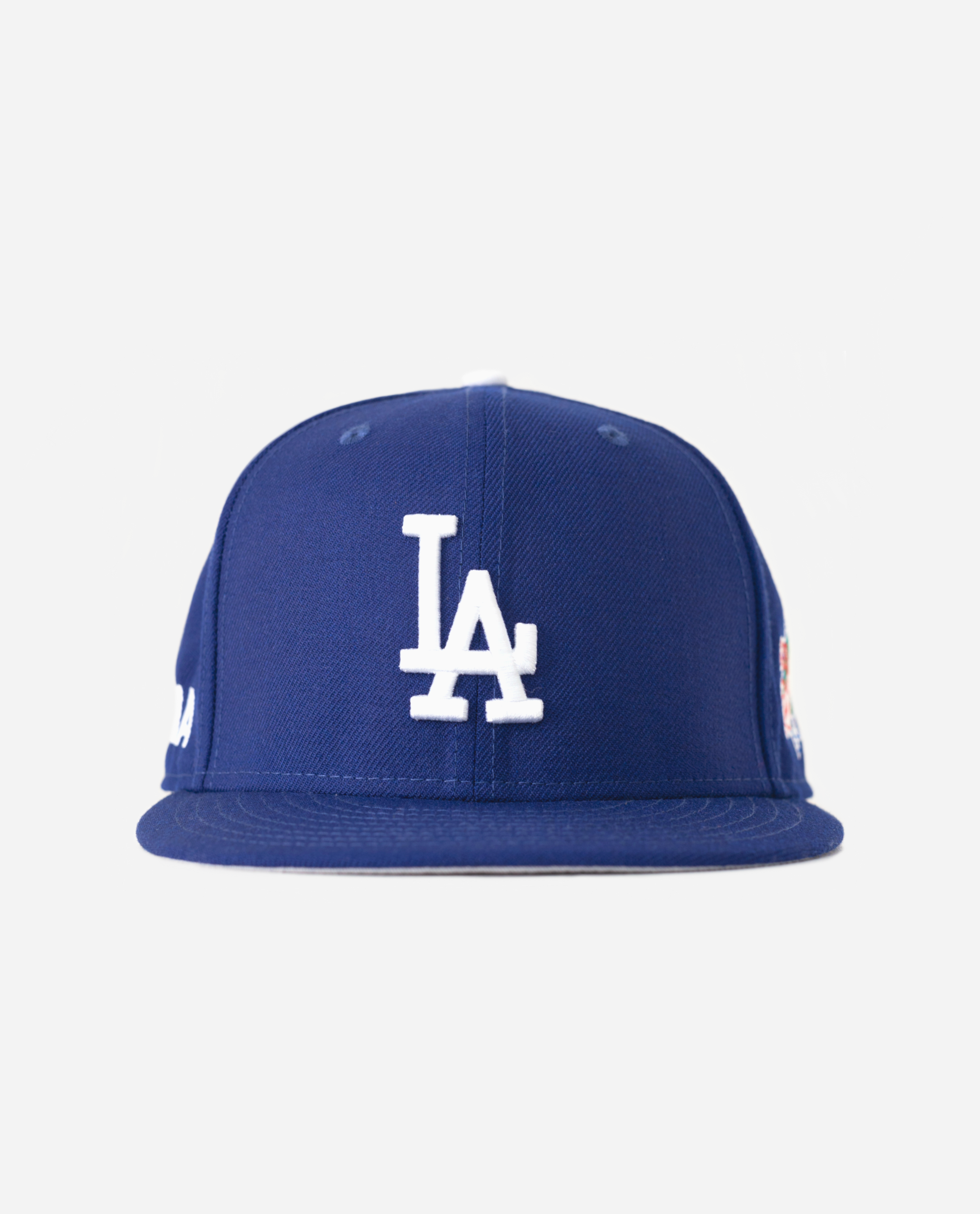 LOS ANGELES FITTED HAT (BLUE)