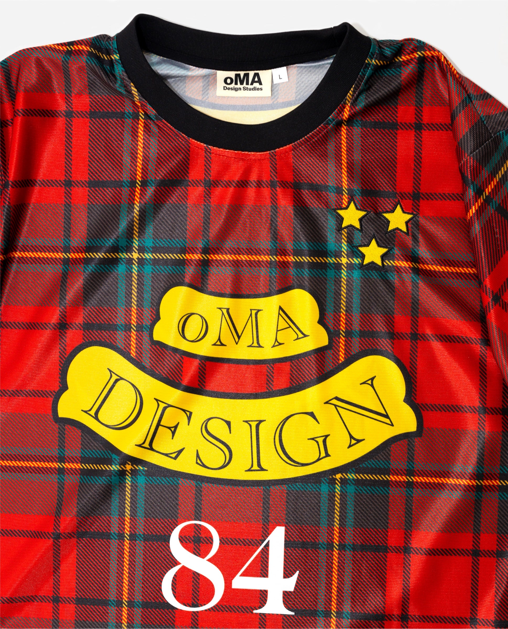 CROWN SOCCER JERSEY (PLAID)